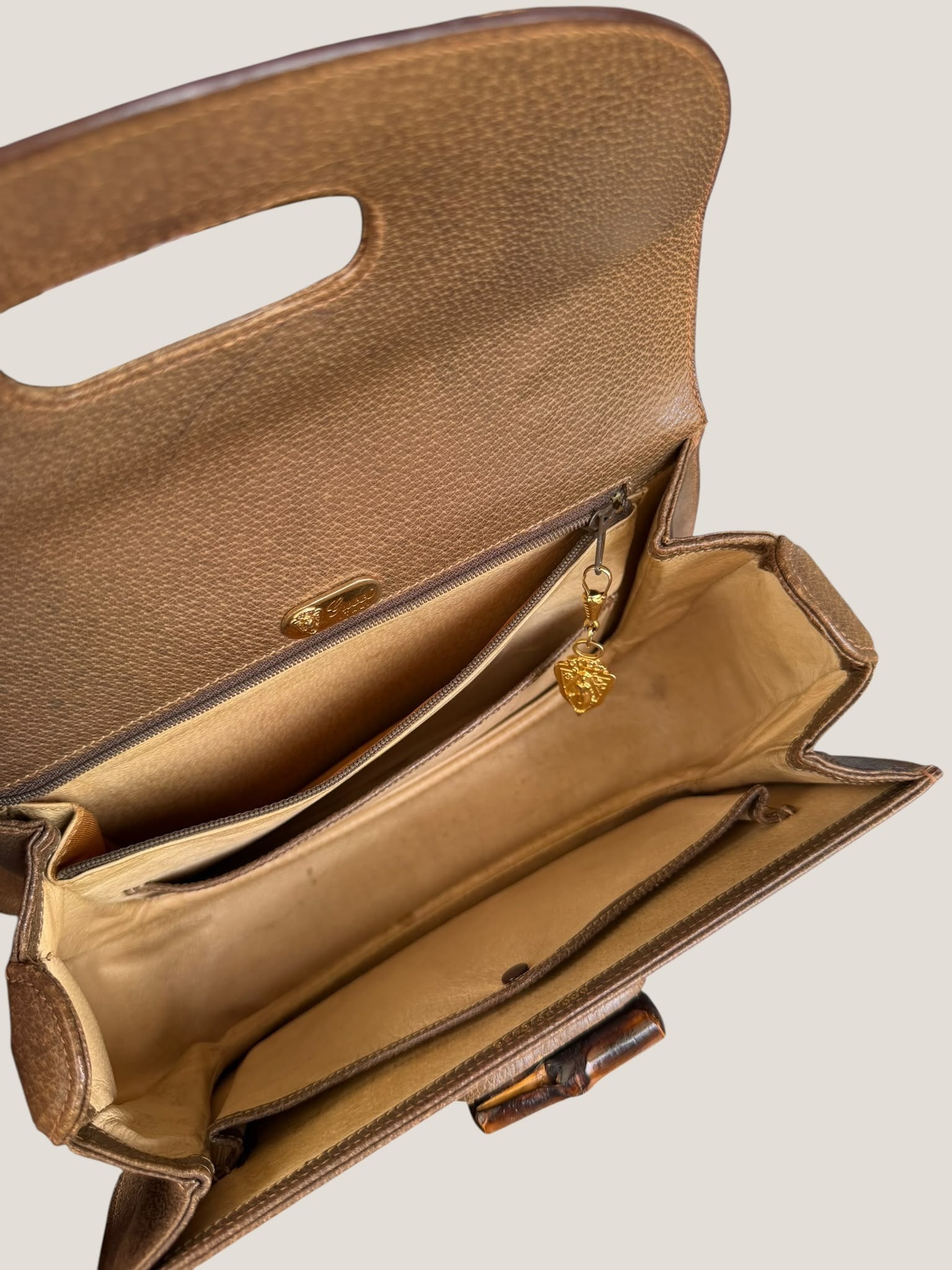 Gucci Vintage Bamboo Top Handle