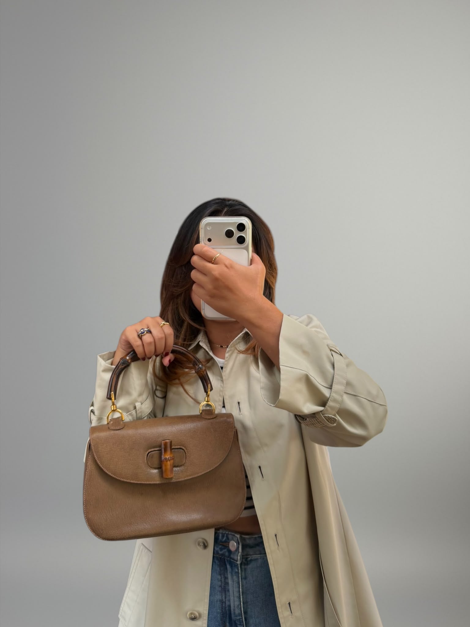 Gucci Vintage Bamboo Top Handle
