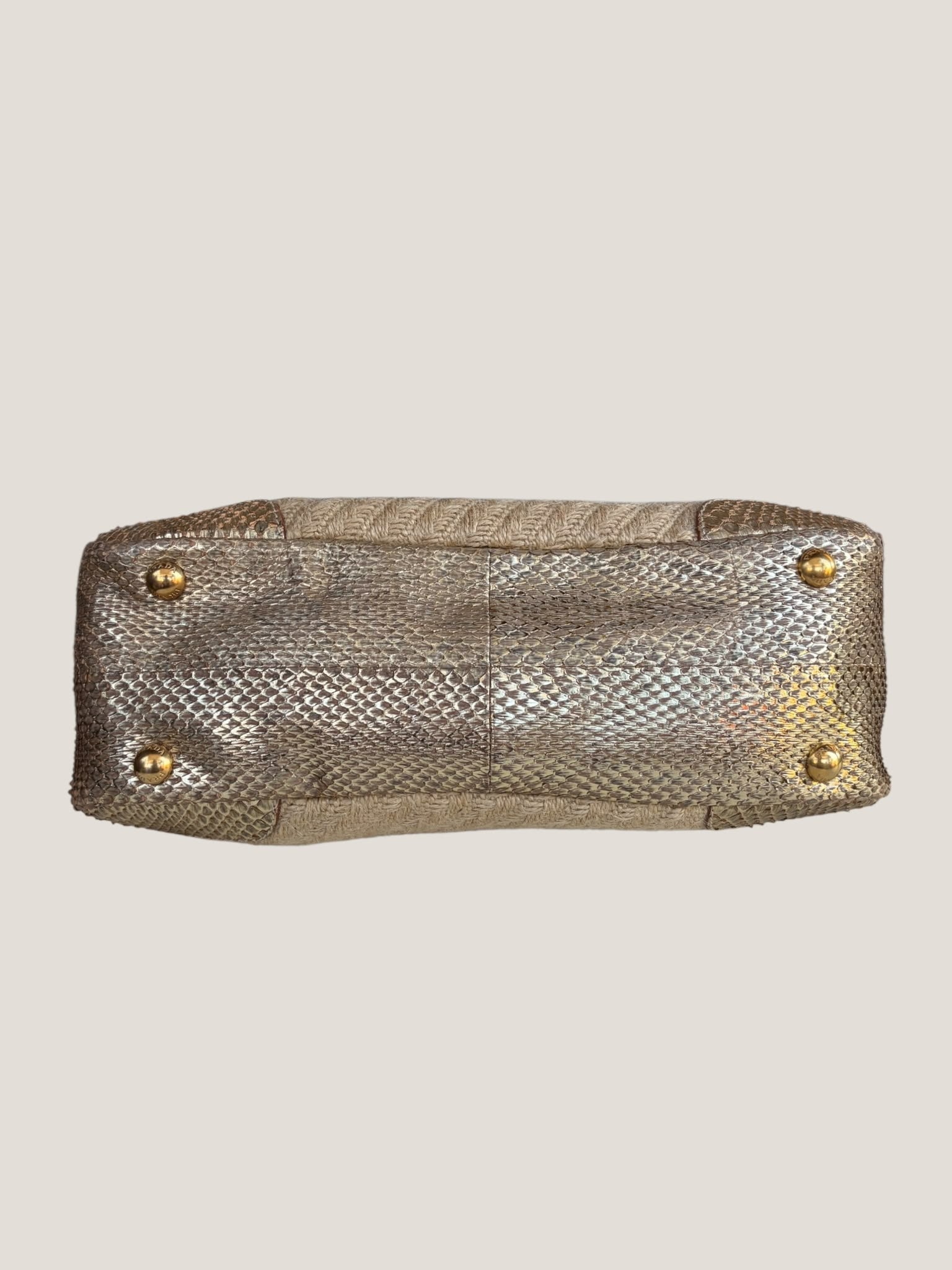 Prada Raffia e Pitone