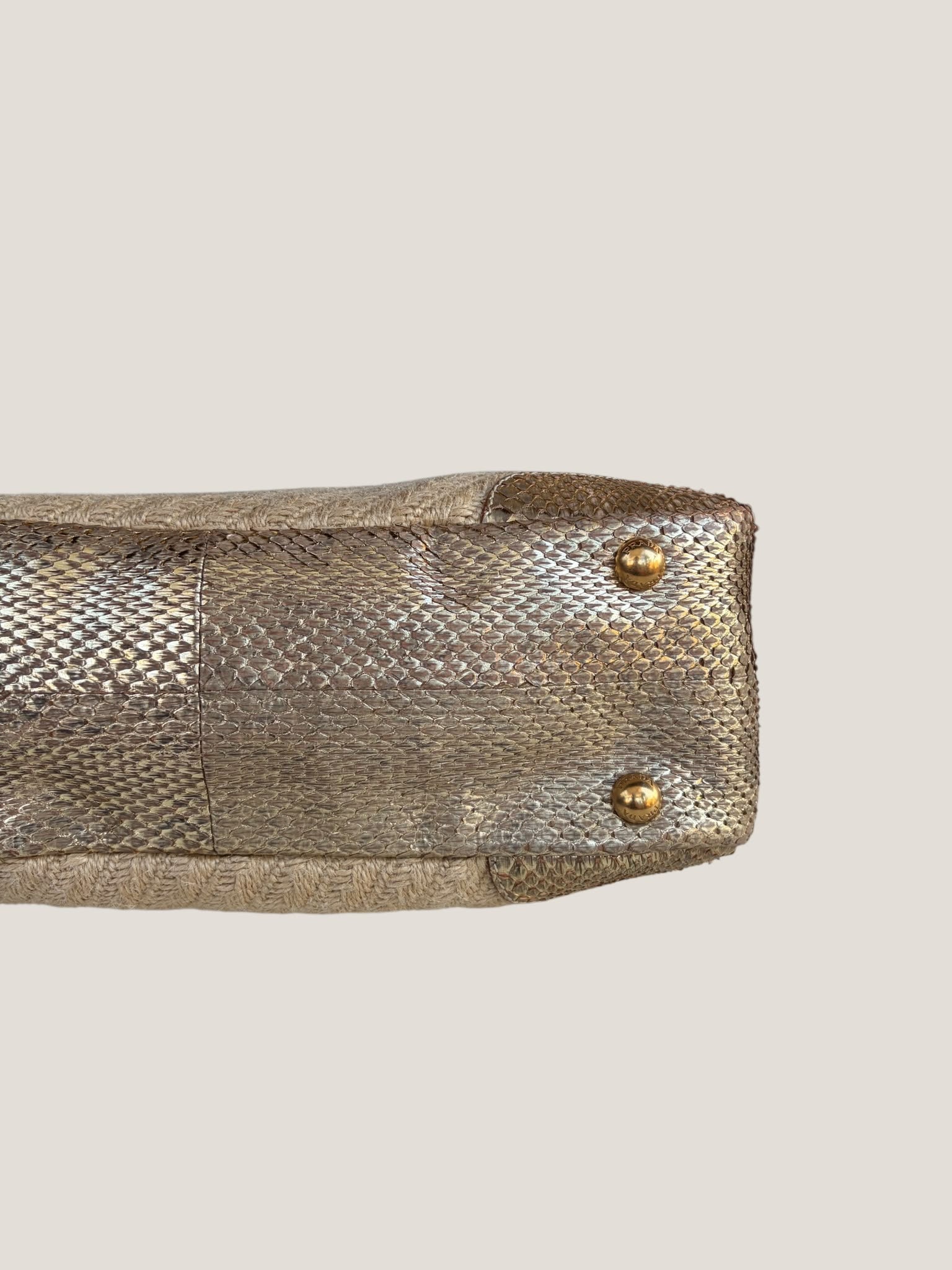 Prada Raffia e Pitone