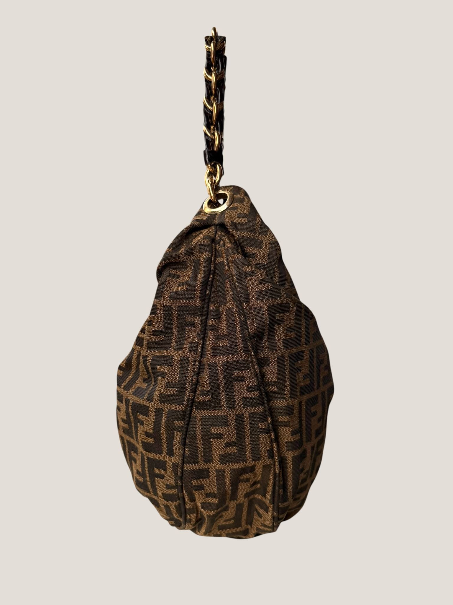 Fendi Baguette Zucca Hobo