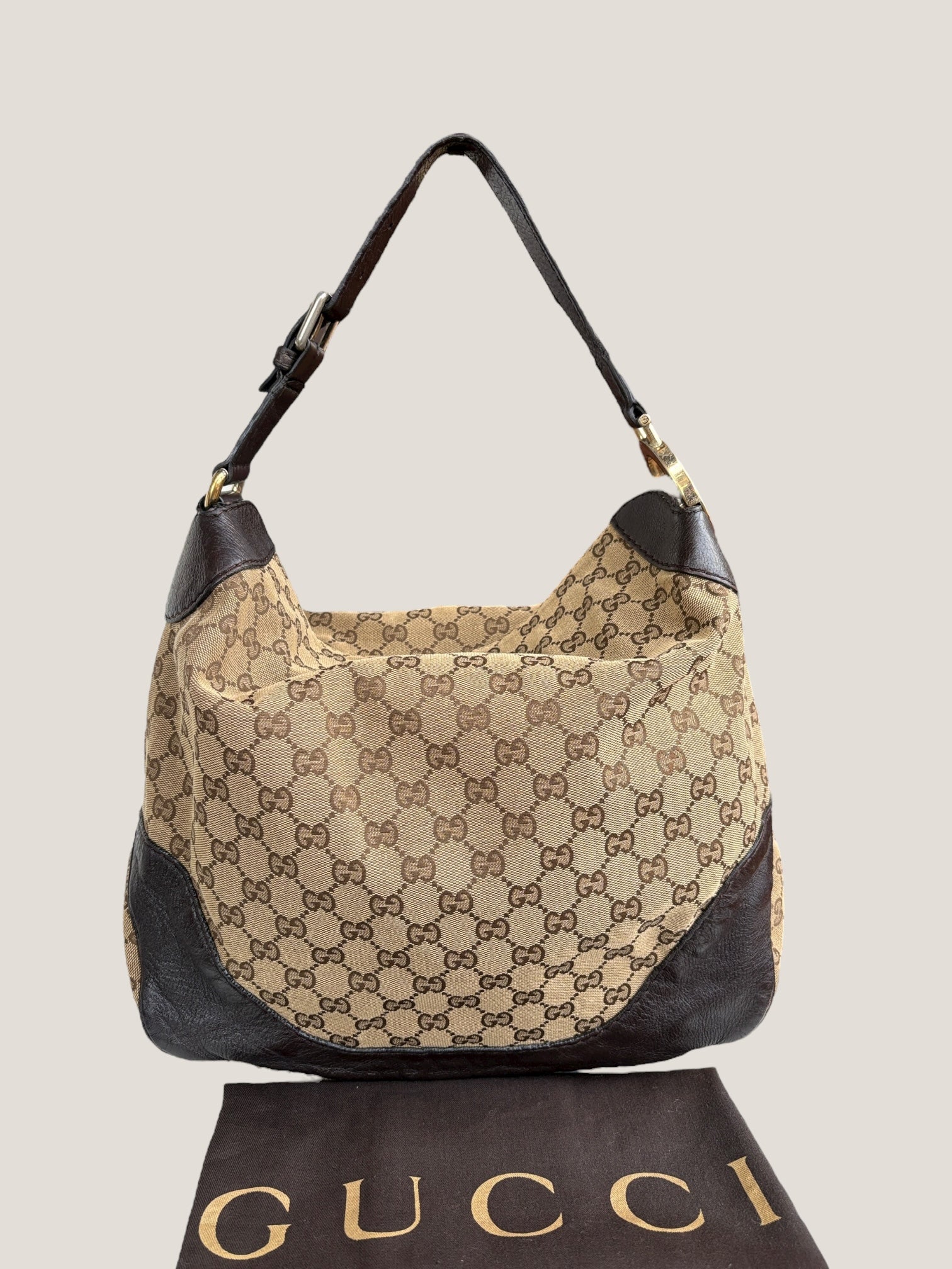 Gucci Hobo GG Monogram Canvas