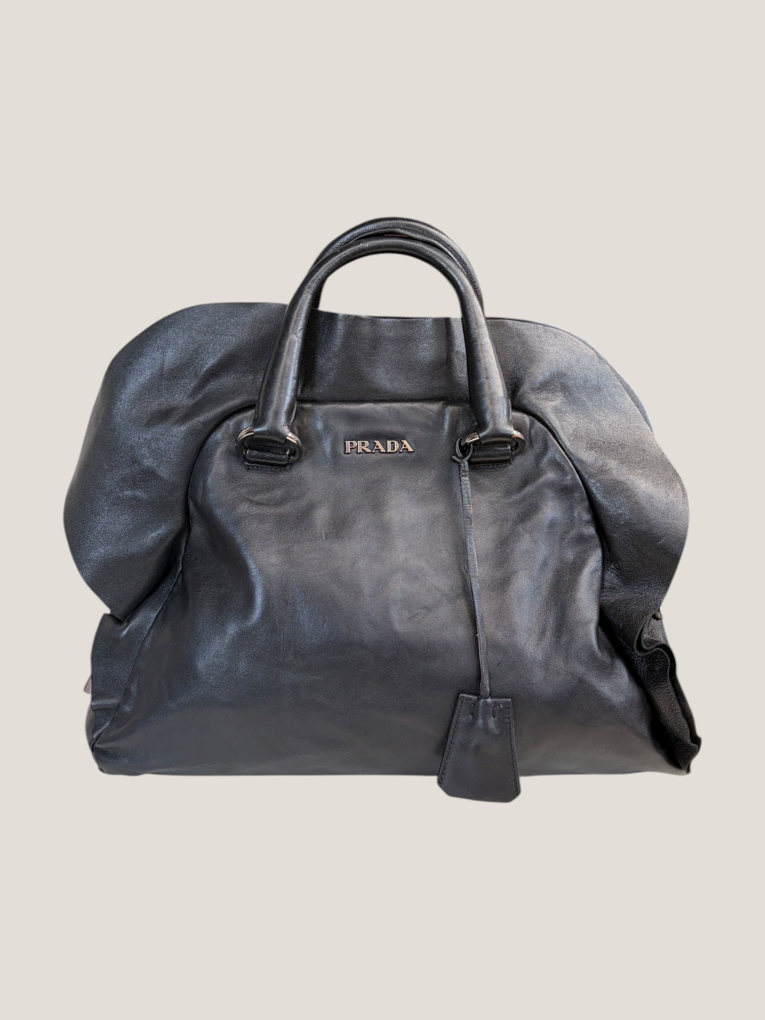 Prada Bauletto in Pelle Nera