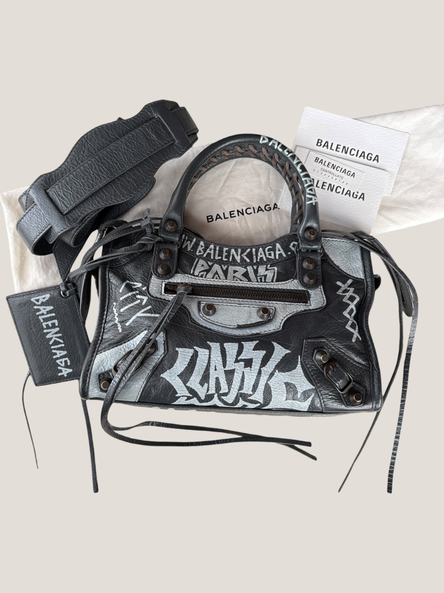 Balenciaga City Mini Graffiti