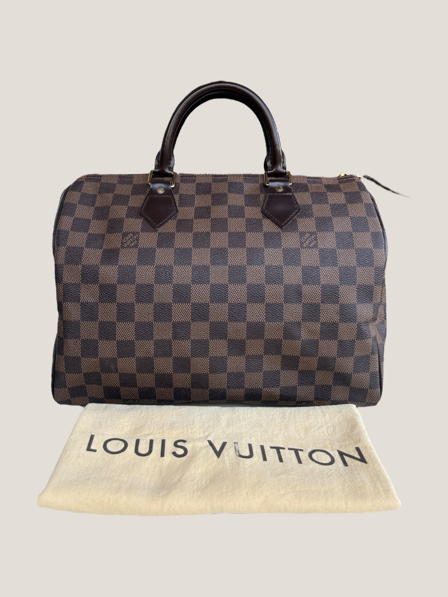 LOUIS VUITTON Speedy 30 Damier Ebene