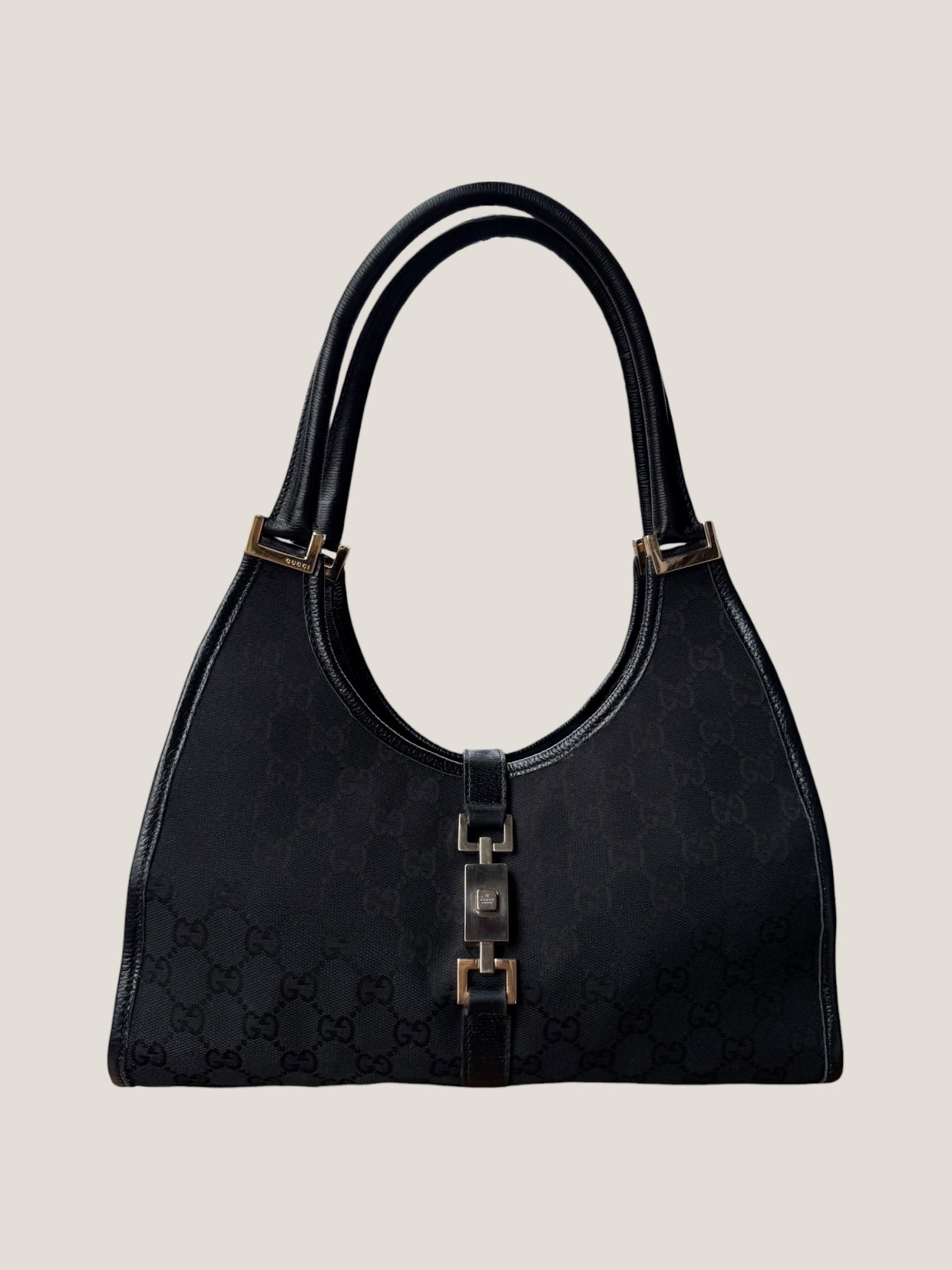 Gucci Jackie GG Canvas Nera