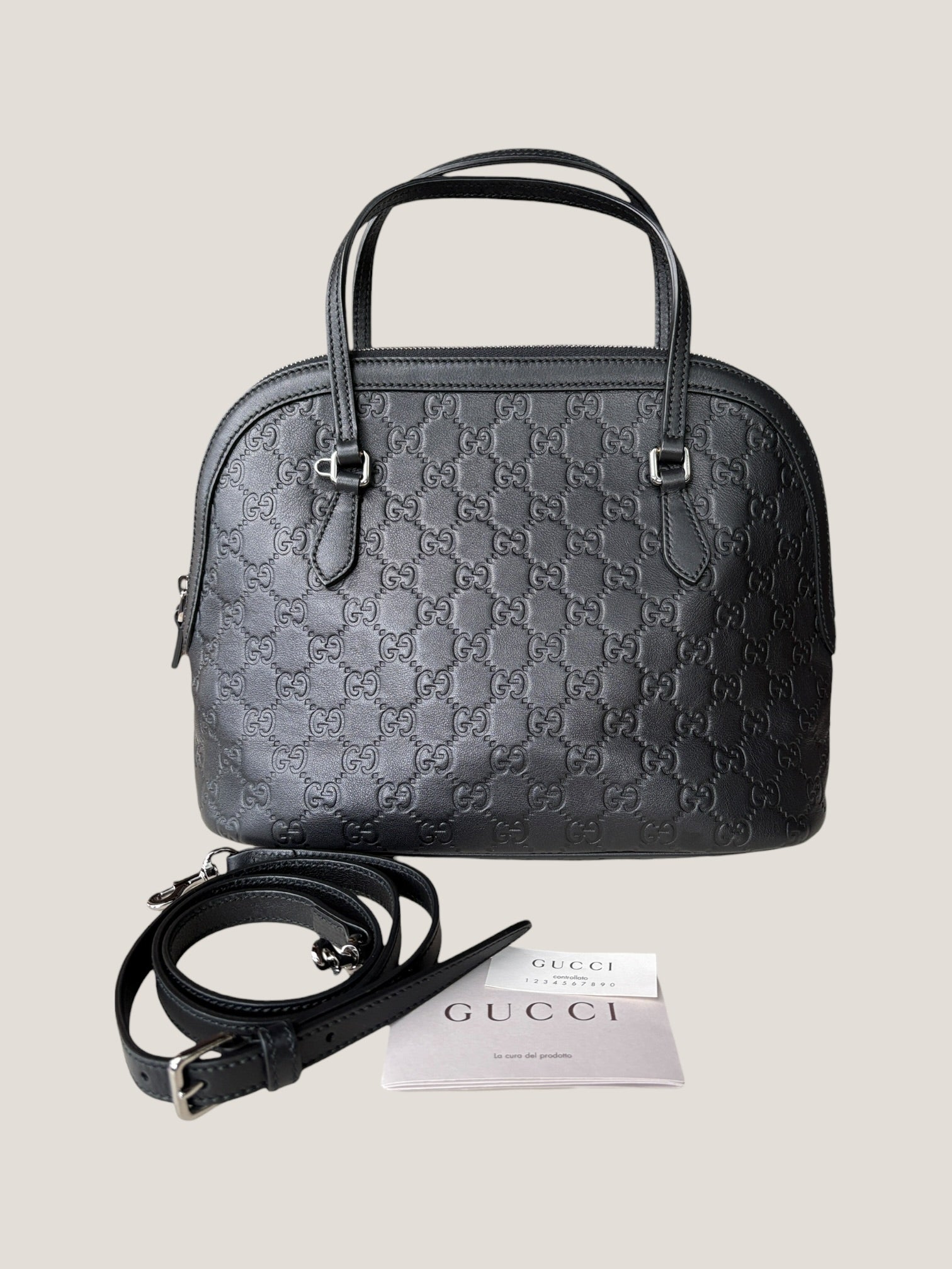 Gucci Guccissima Dome Bag