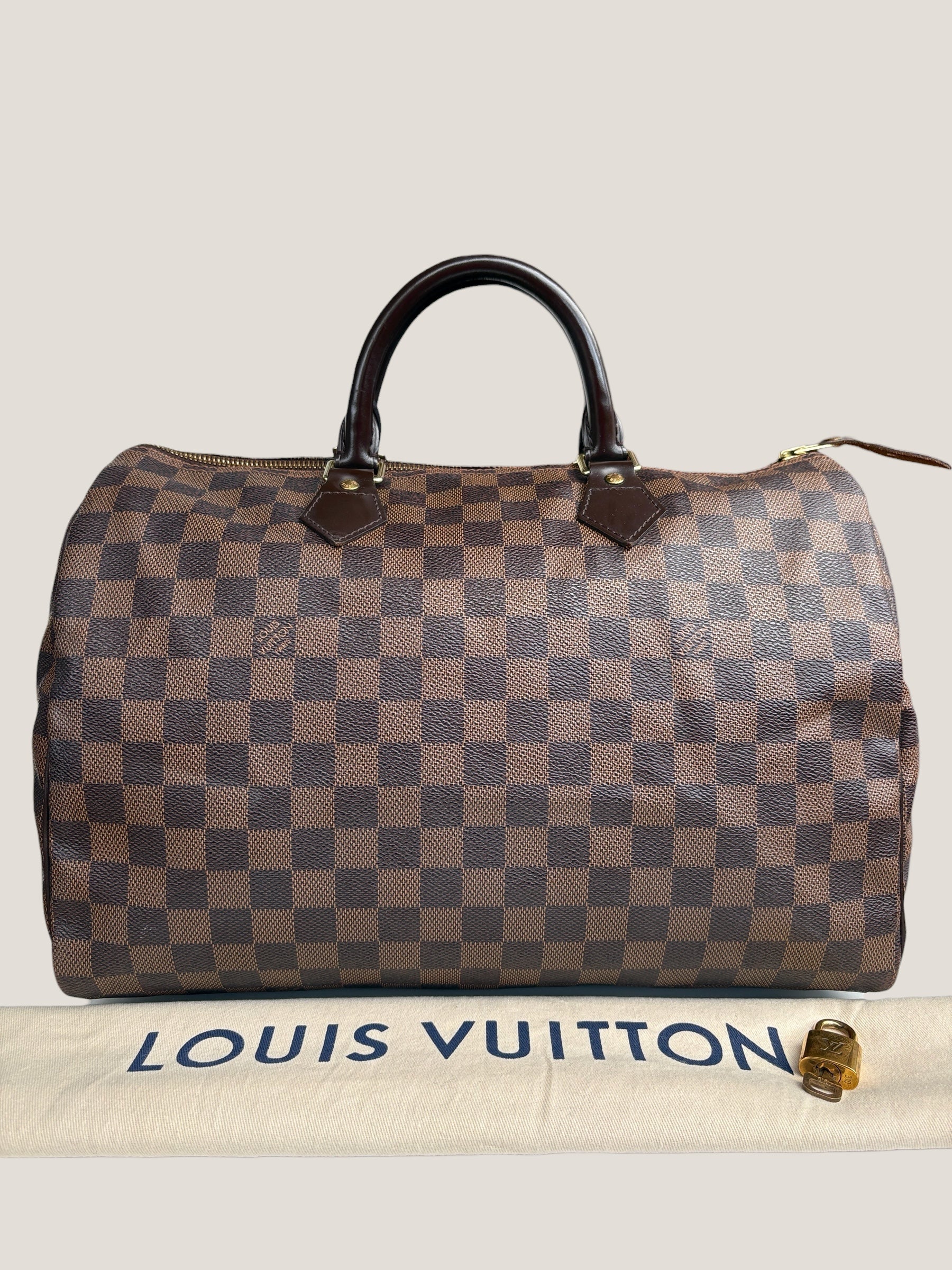 Louis Vuitton Speedy 35 Damier Ebene