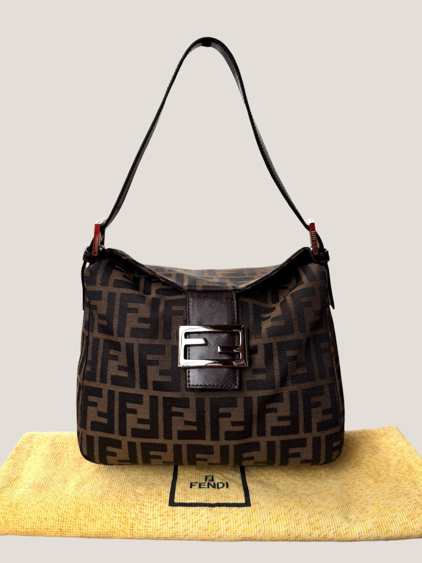Fendi Baguette Double Flap