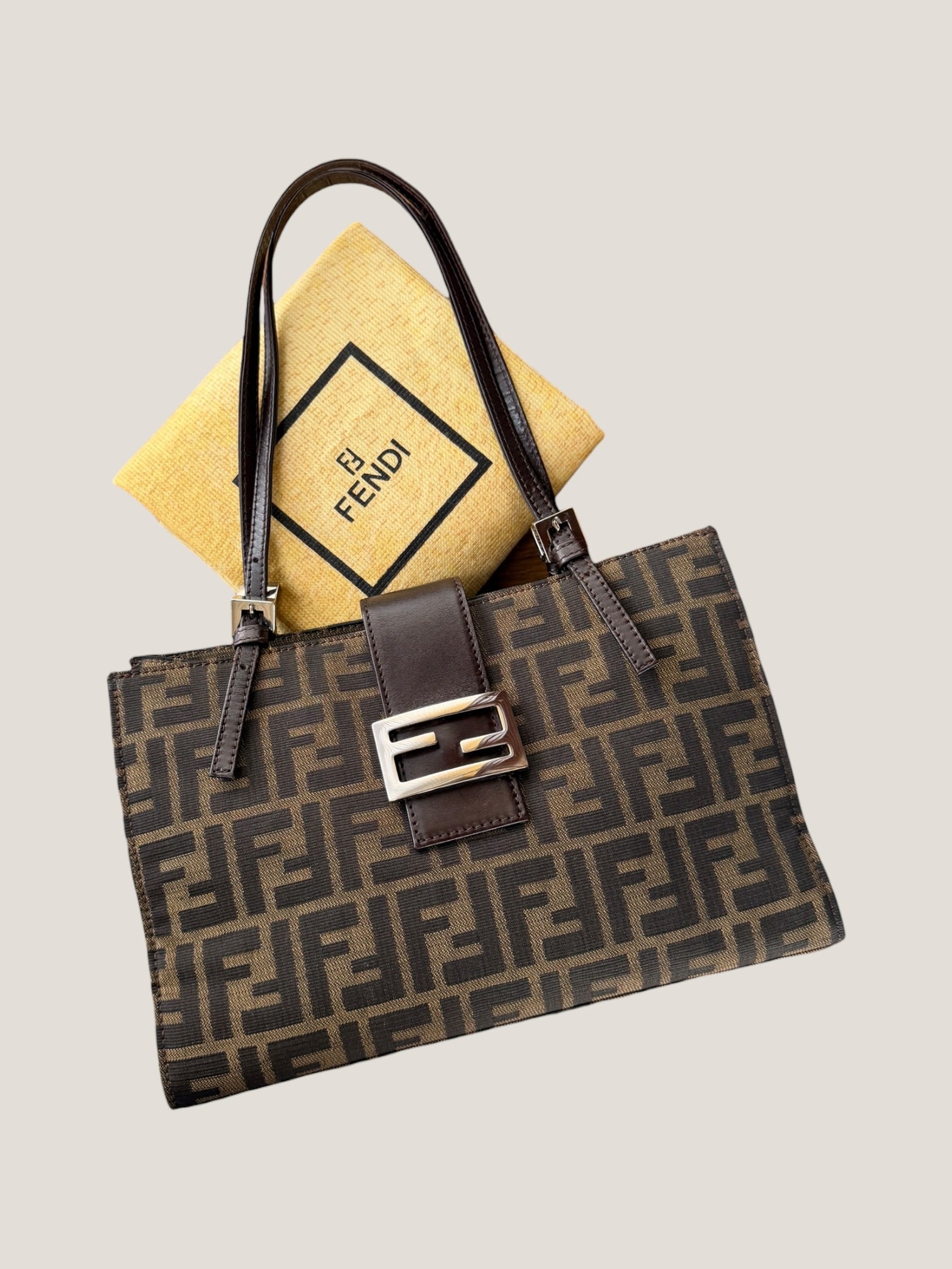 Fendi Zucca Tote Bag