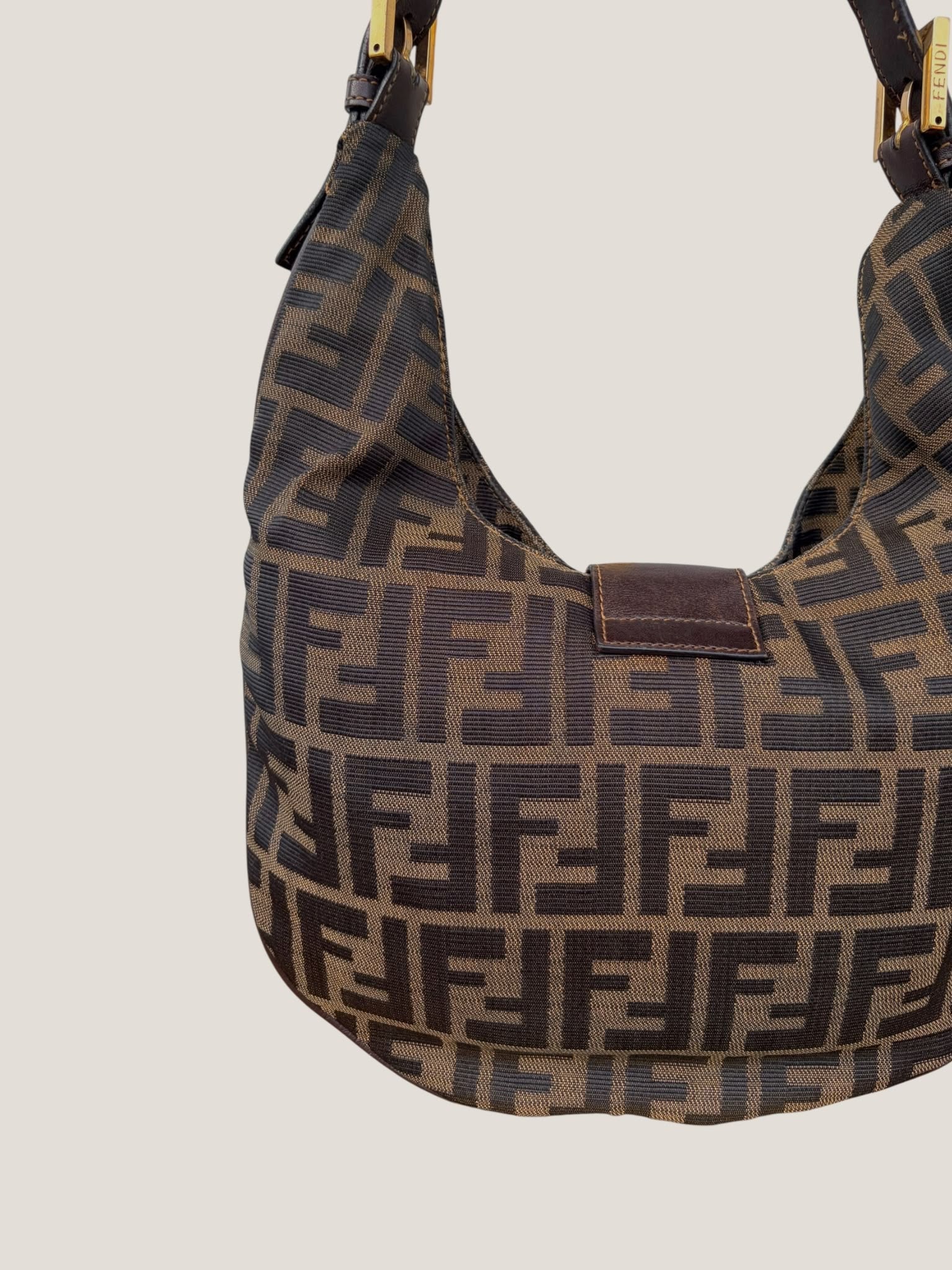 Fendi Baguette Zucca Hobo