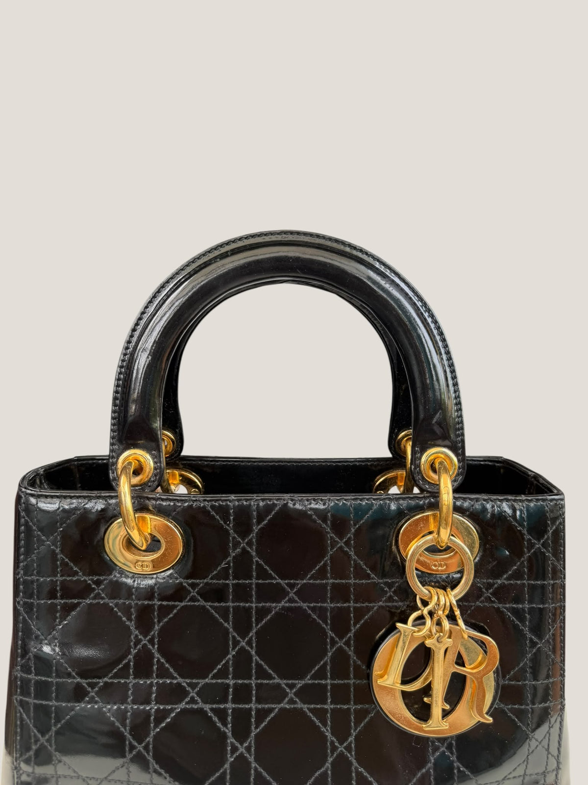 Lady Dior Vernice Nera