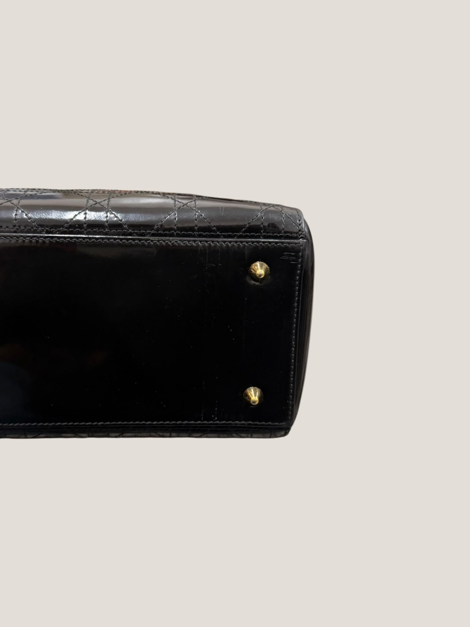 Lady Dior Vernice Nera