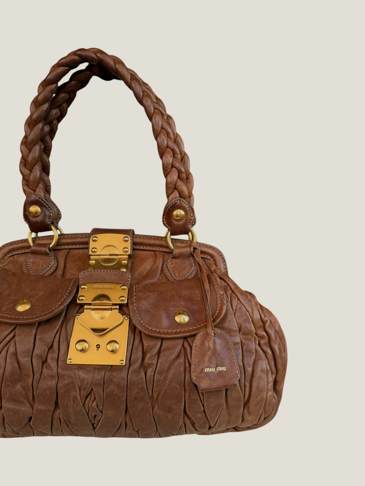 Miu Miu Coffer Hobo