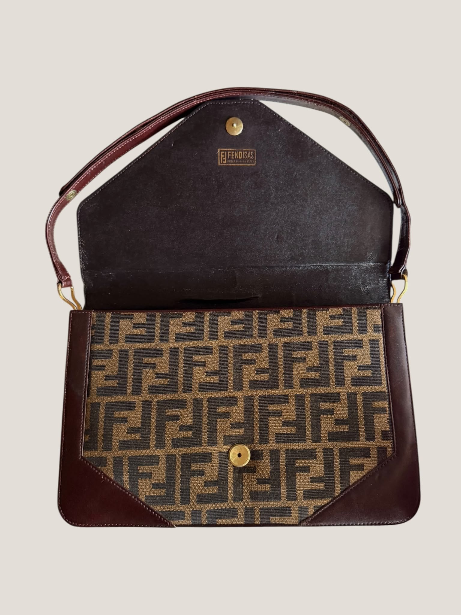 Fendi Vintage Zucca Flap