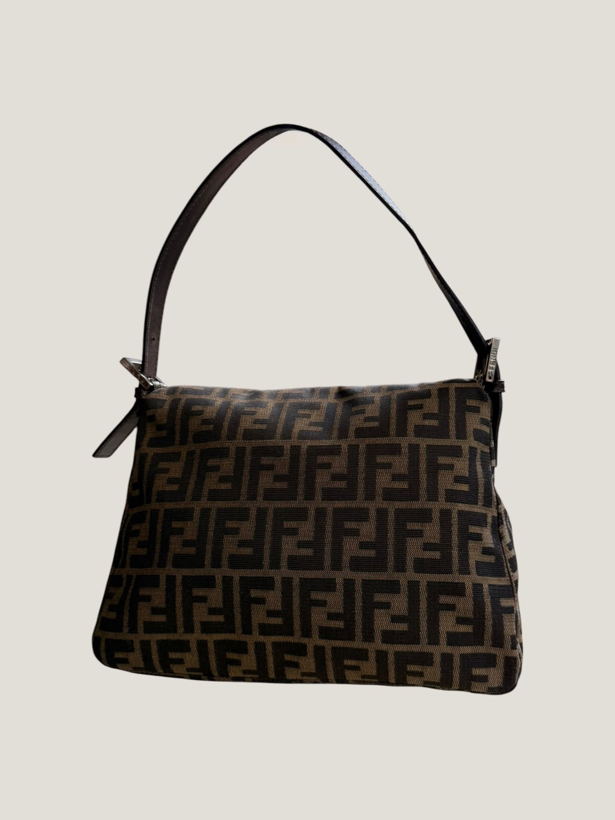 Fendi Mamma Baguette Zucca