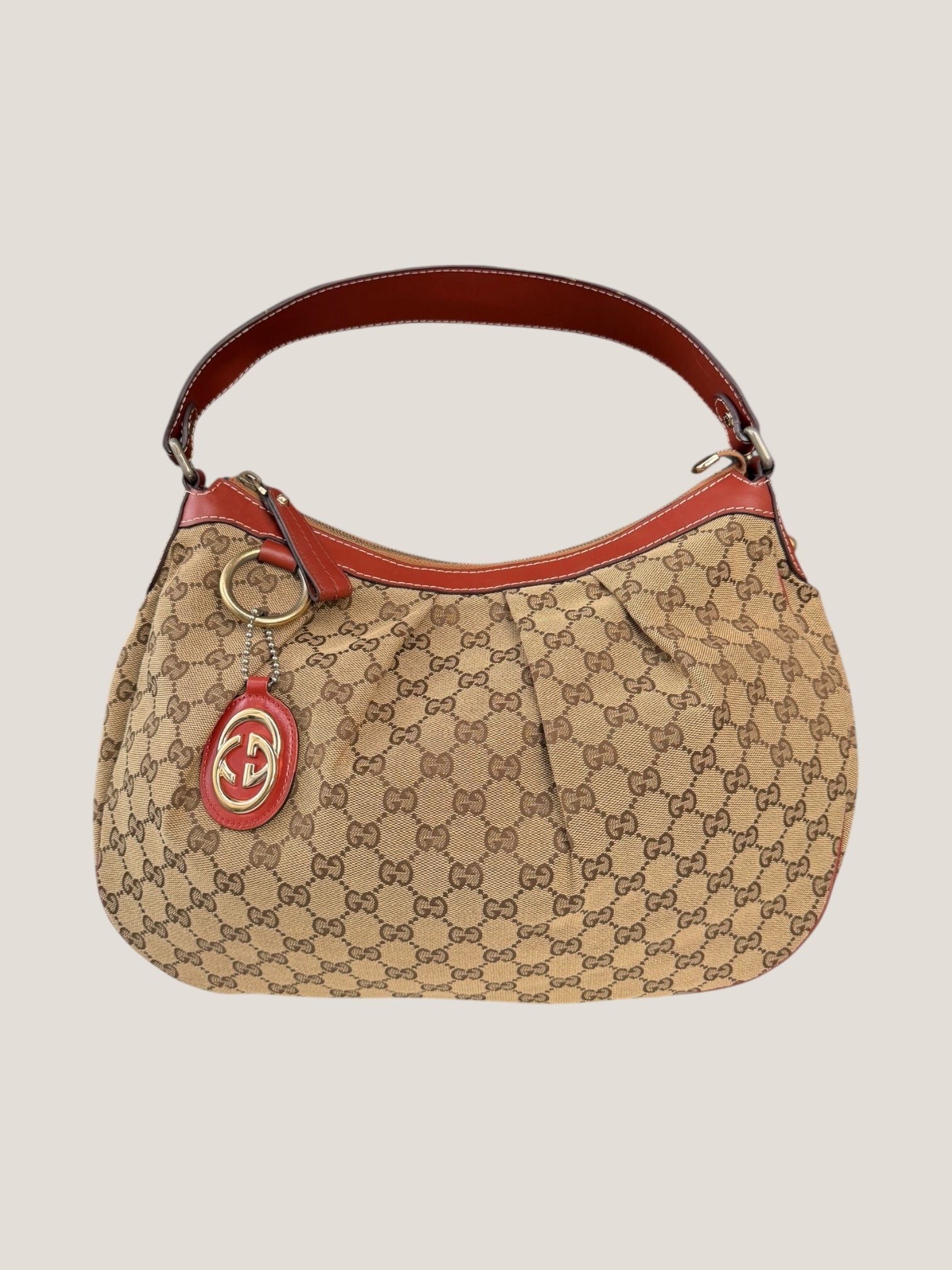 Gucci Sukey Hobo GG Canvas