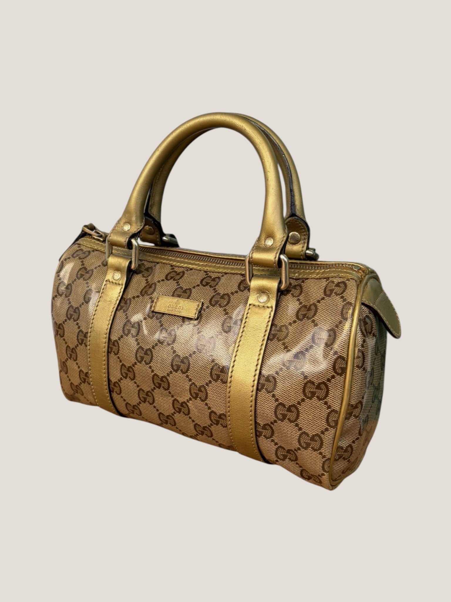 Gucci Mini Boston GG Crystal
