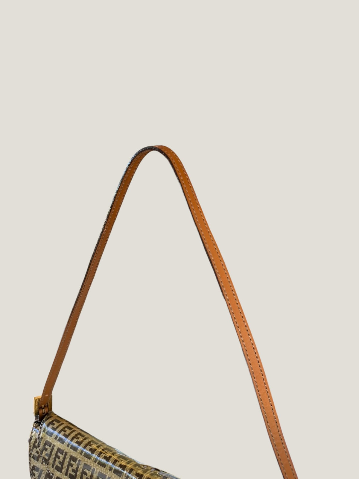 Fendi Zucchino Crystal Double Flap