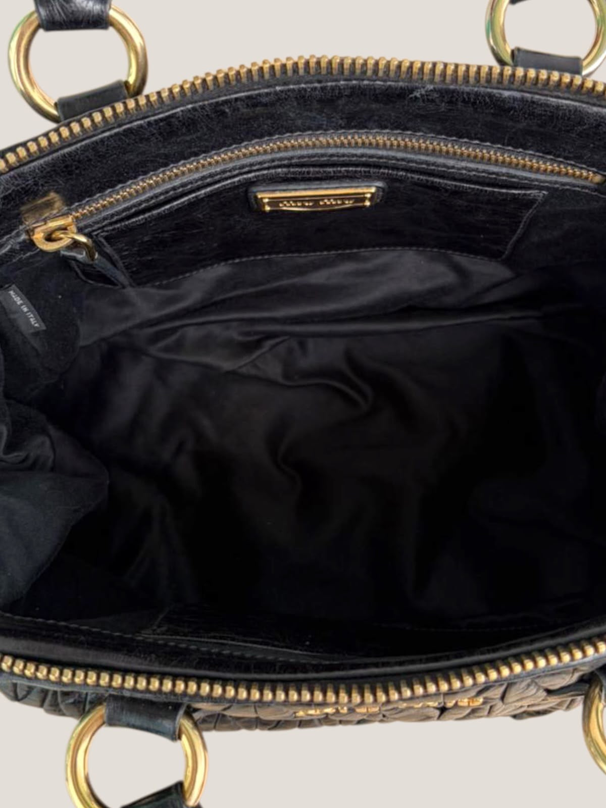 Miu Miu Matelassé Bauletto