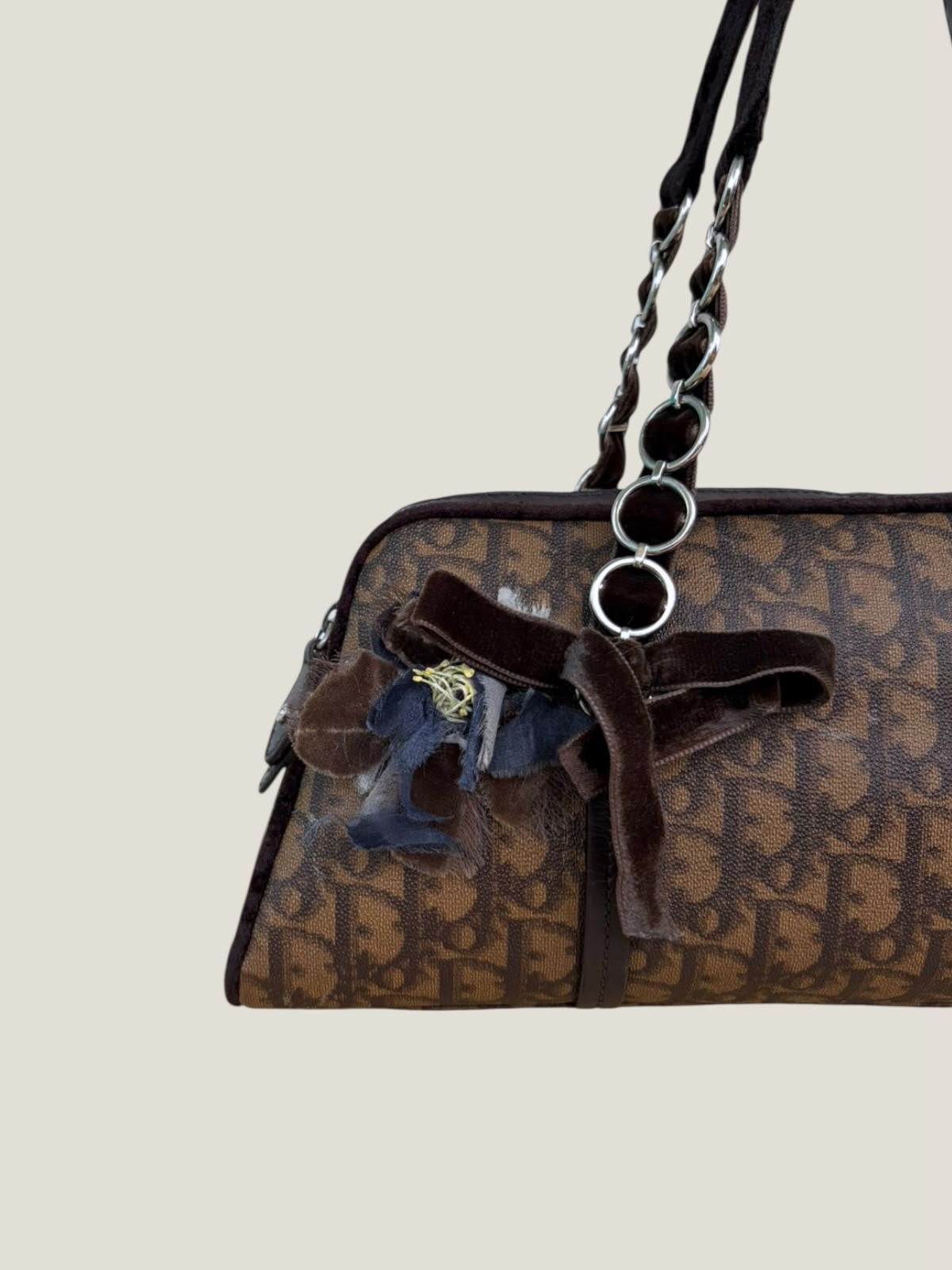 Christian Dior Romantique Trotter Boston Bag