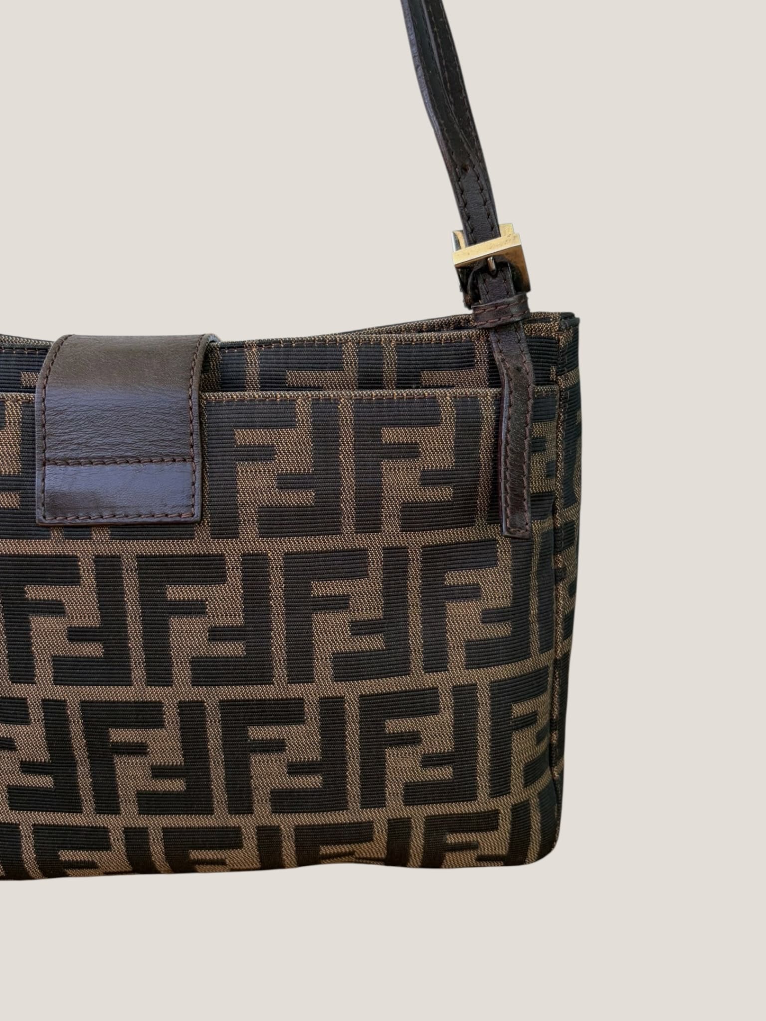 Fendi Baguette Zucca Tote