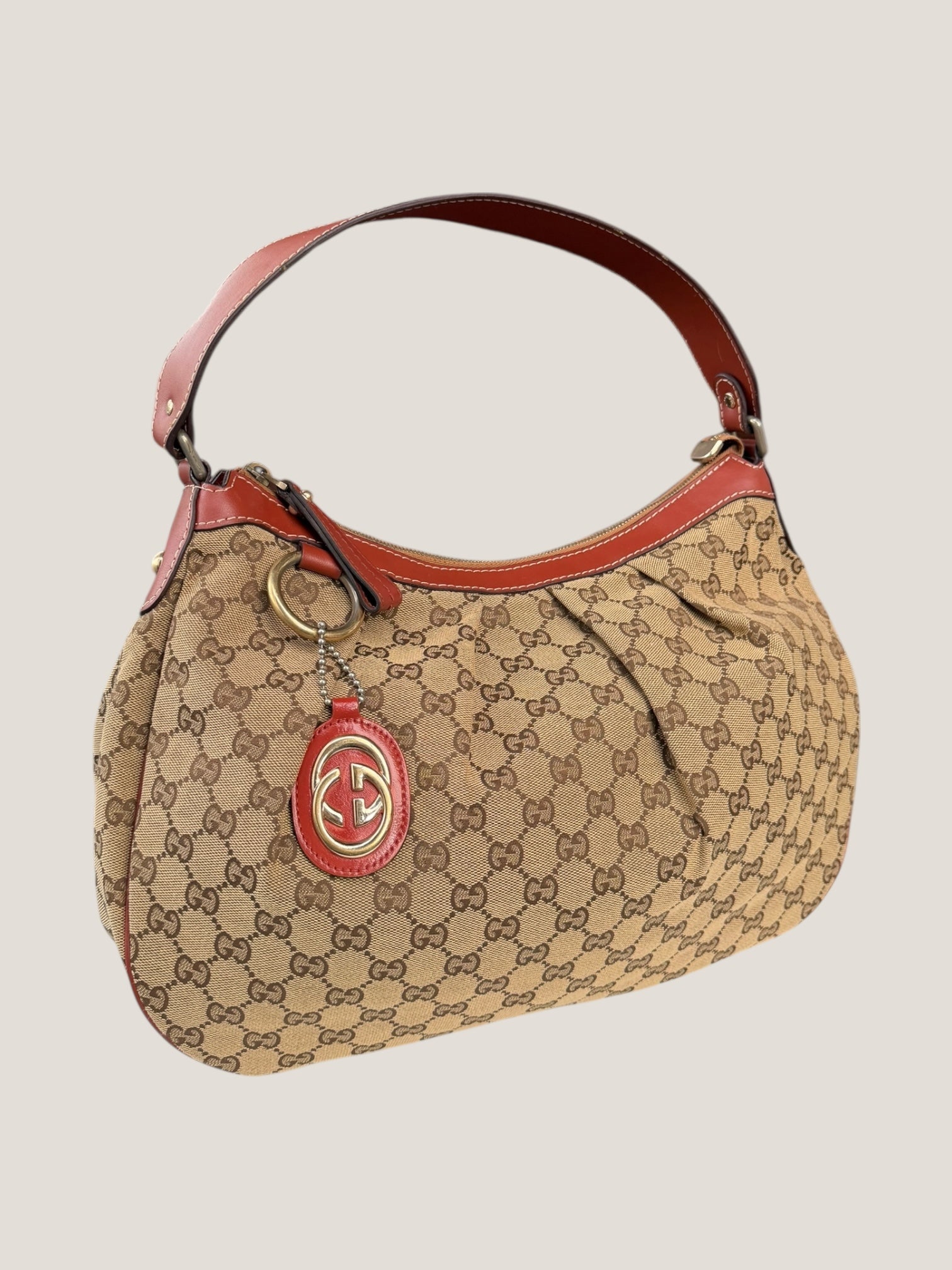Gucci Sukey Hobo GG Canvas