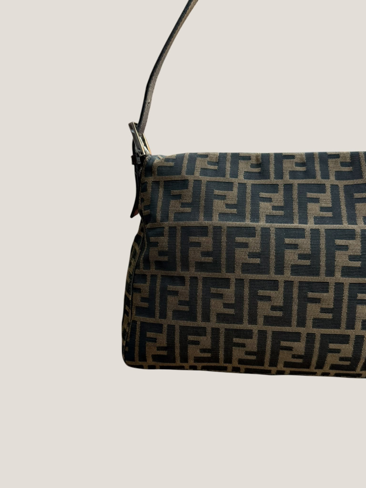Fendi Mamma Baguette Zucca