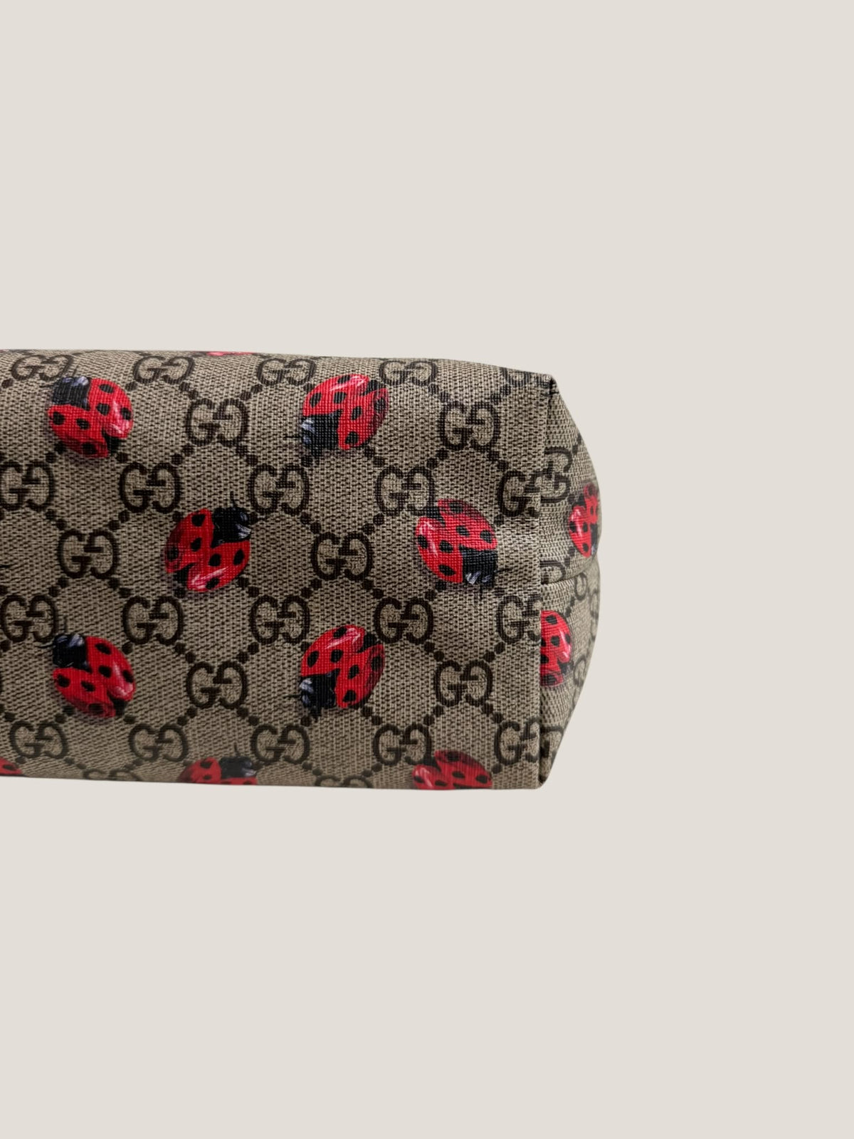 Gucci GG Supreme Coccinelle Tote