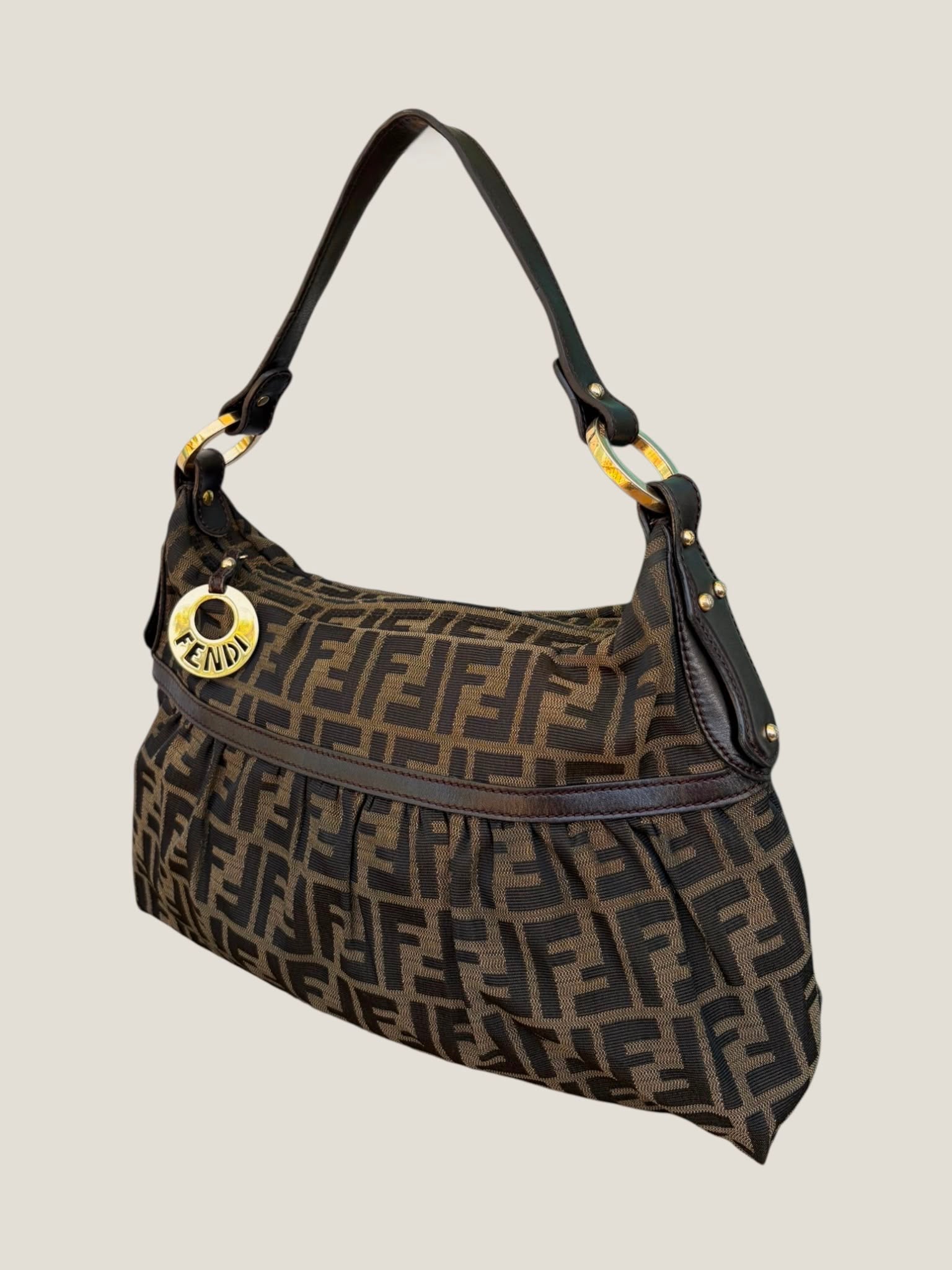 Fendi Chef Zucca Hobo