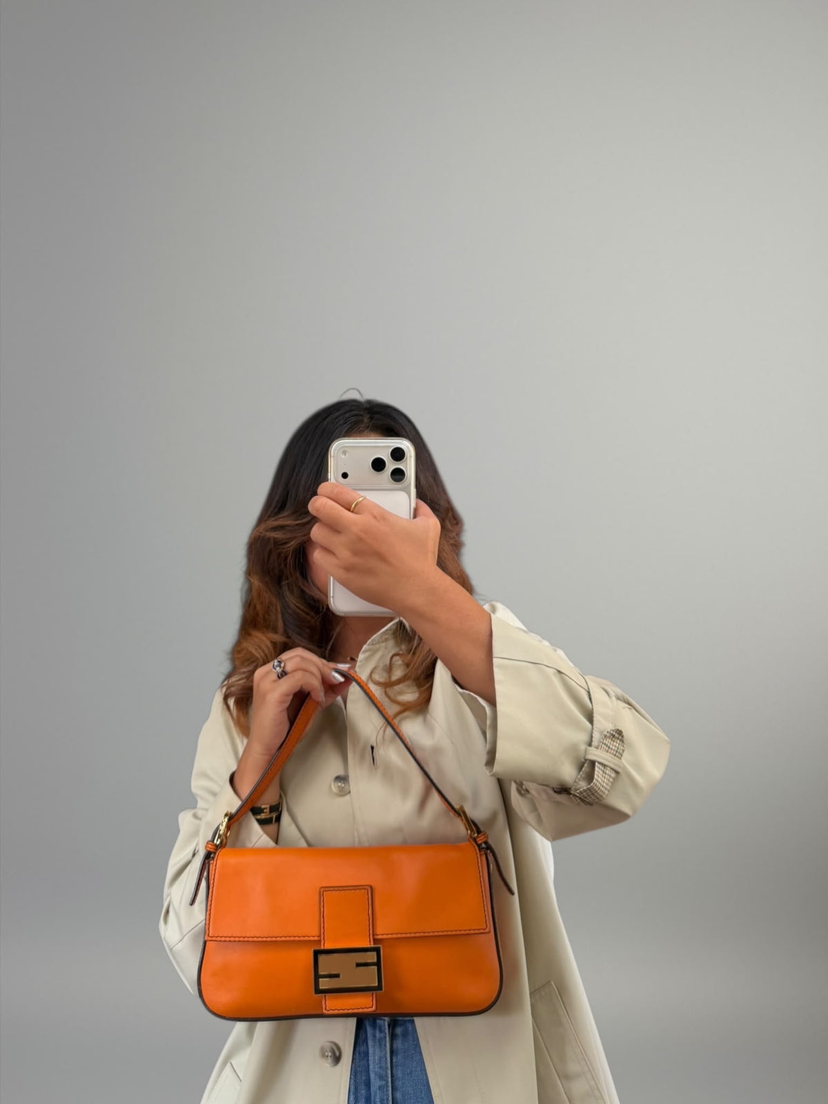 Fendi Baguette in Pelle