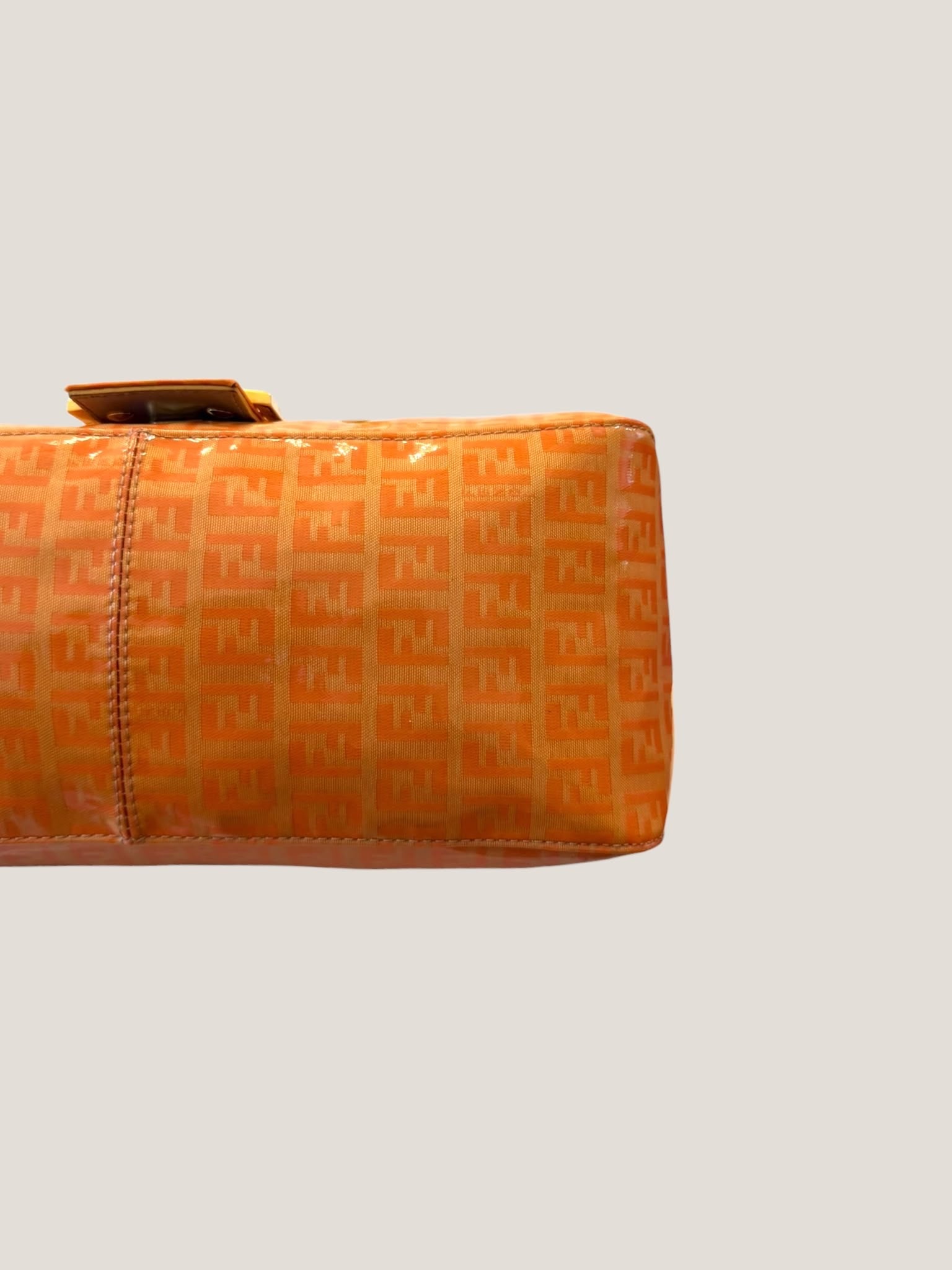 Fendi Mamma Baguette Zucchino Crystal