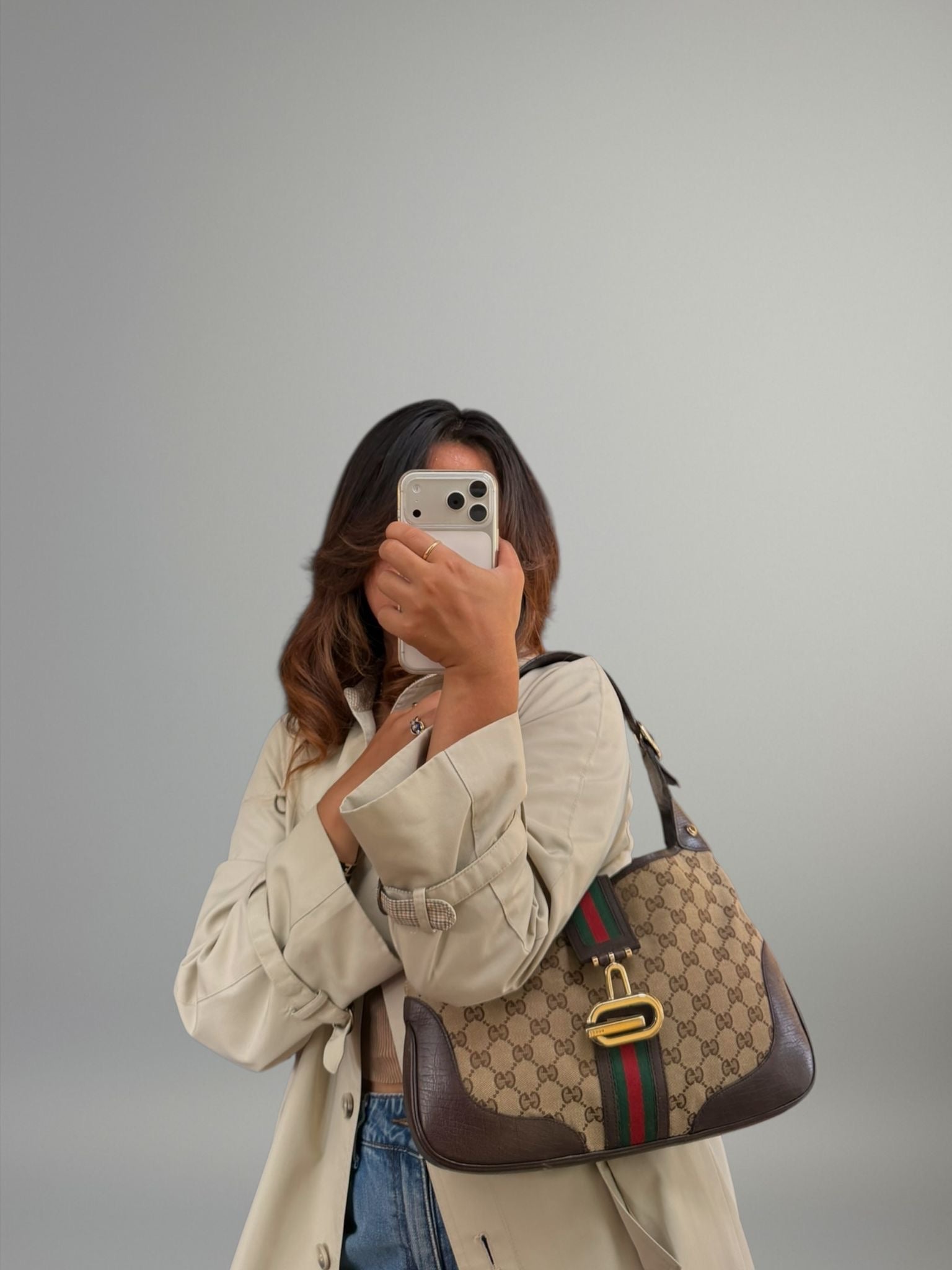 Gucci Jackie Web GG Canvas