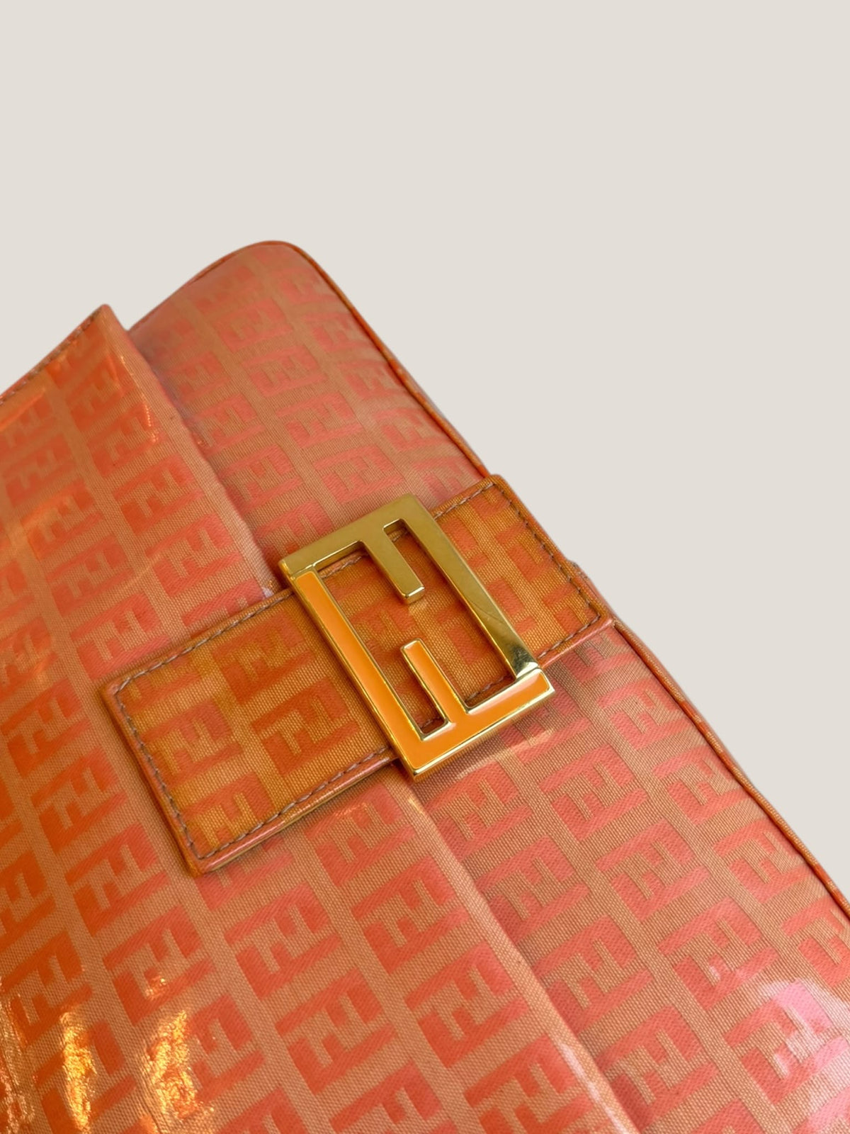 Fendi Mamma Baguette Zucchino Crystal