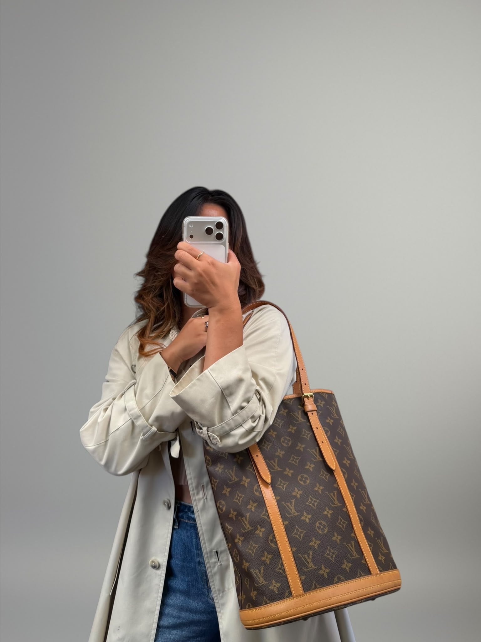 Louis Vuitton Bucket GM Monogram