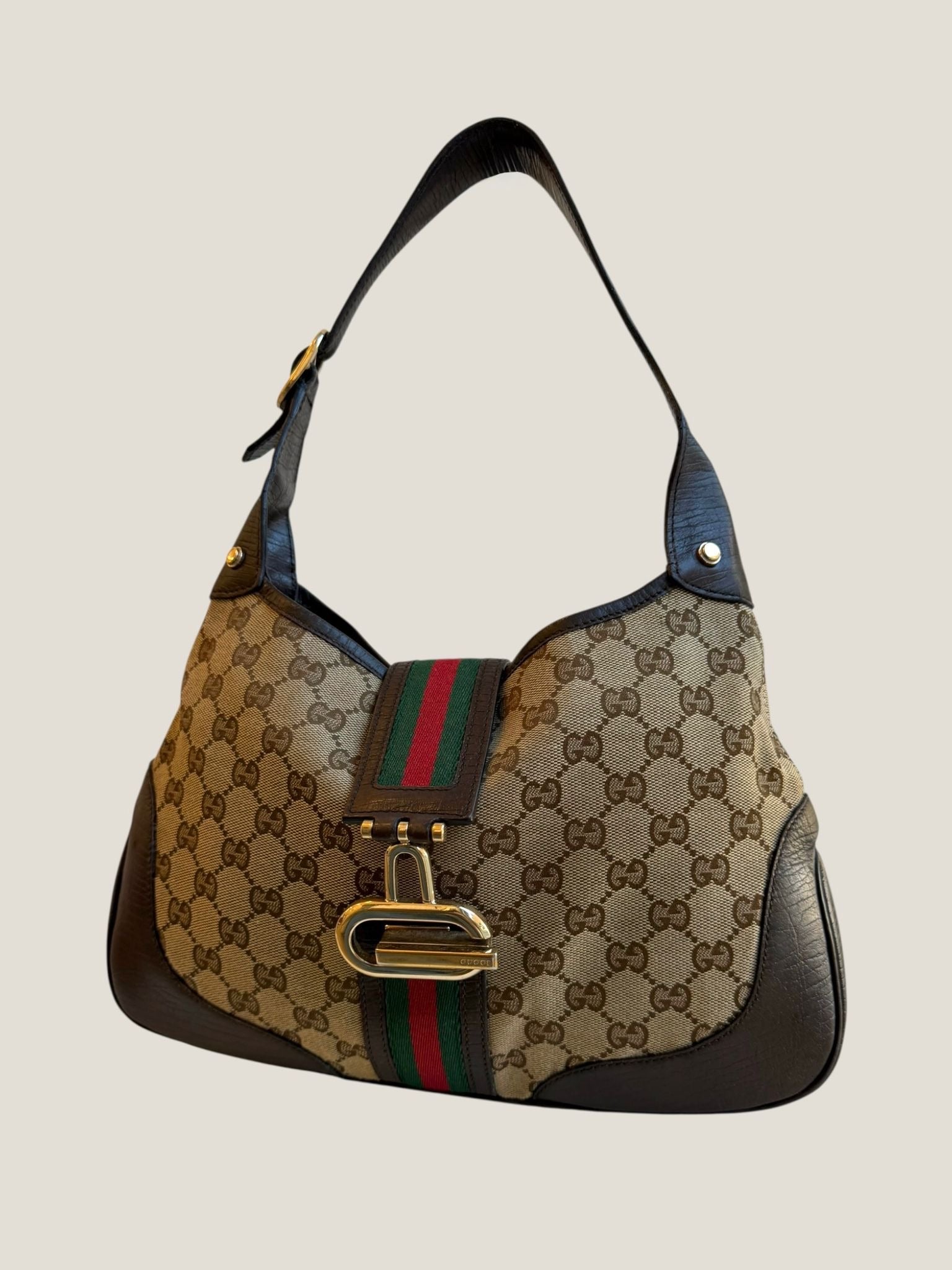 Gucci Jackie Web GG Canvas