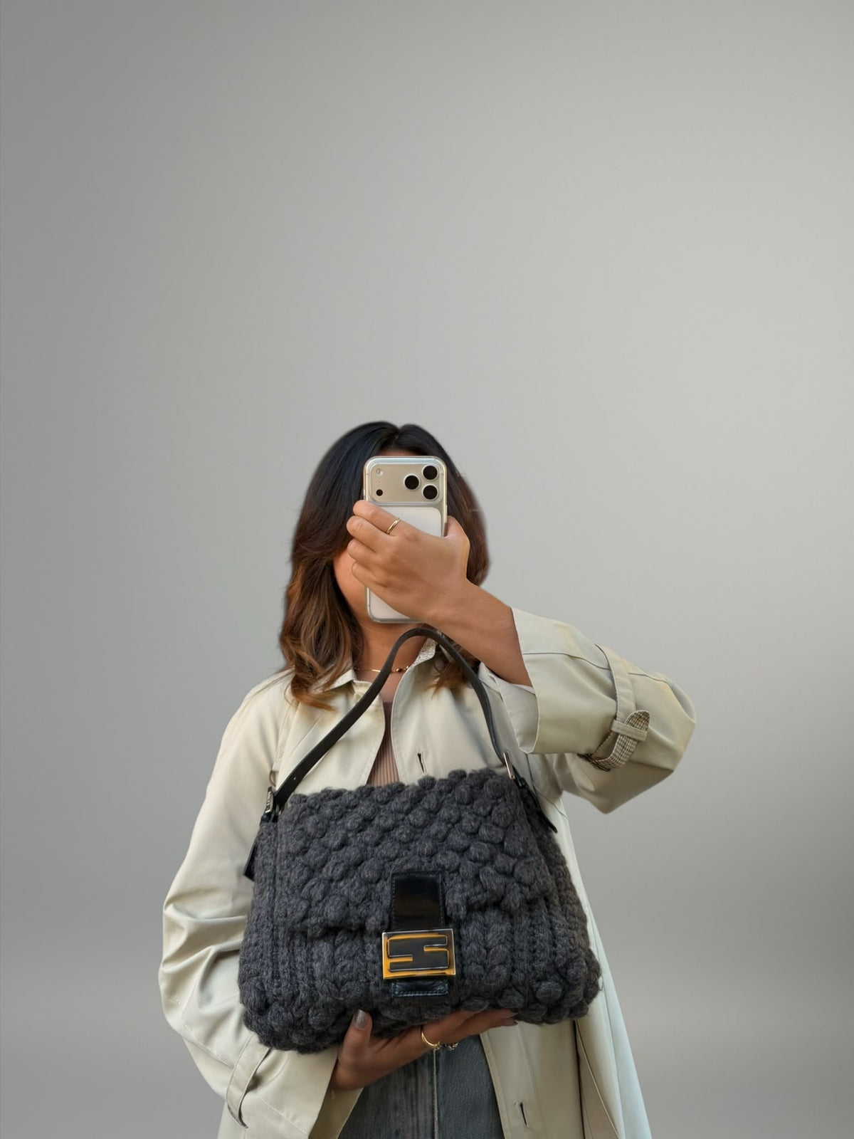 Fendi Crochet Mamma Baguette