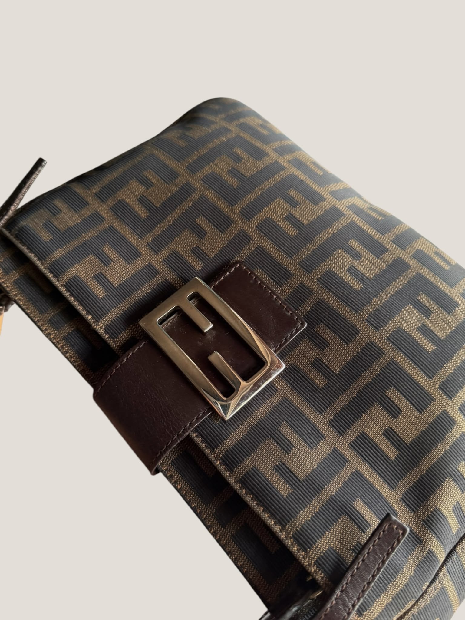 Fendi Baguette Zucca Tote