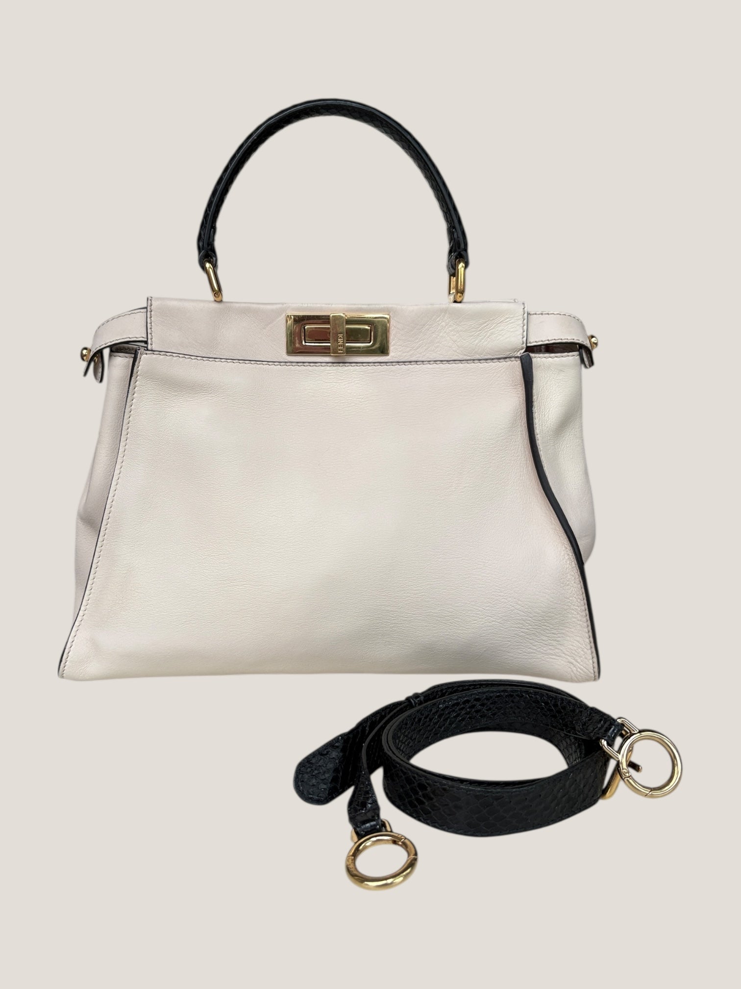 Fendi Peekaboo ISeeU Python Handle