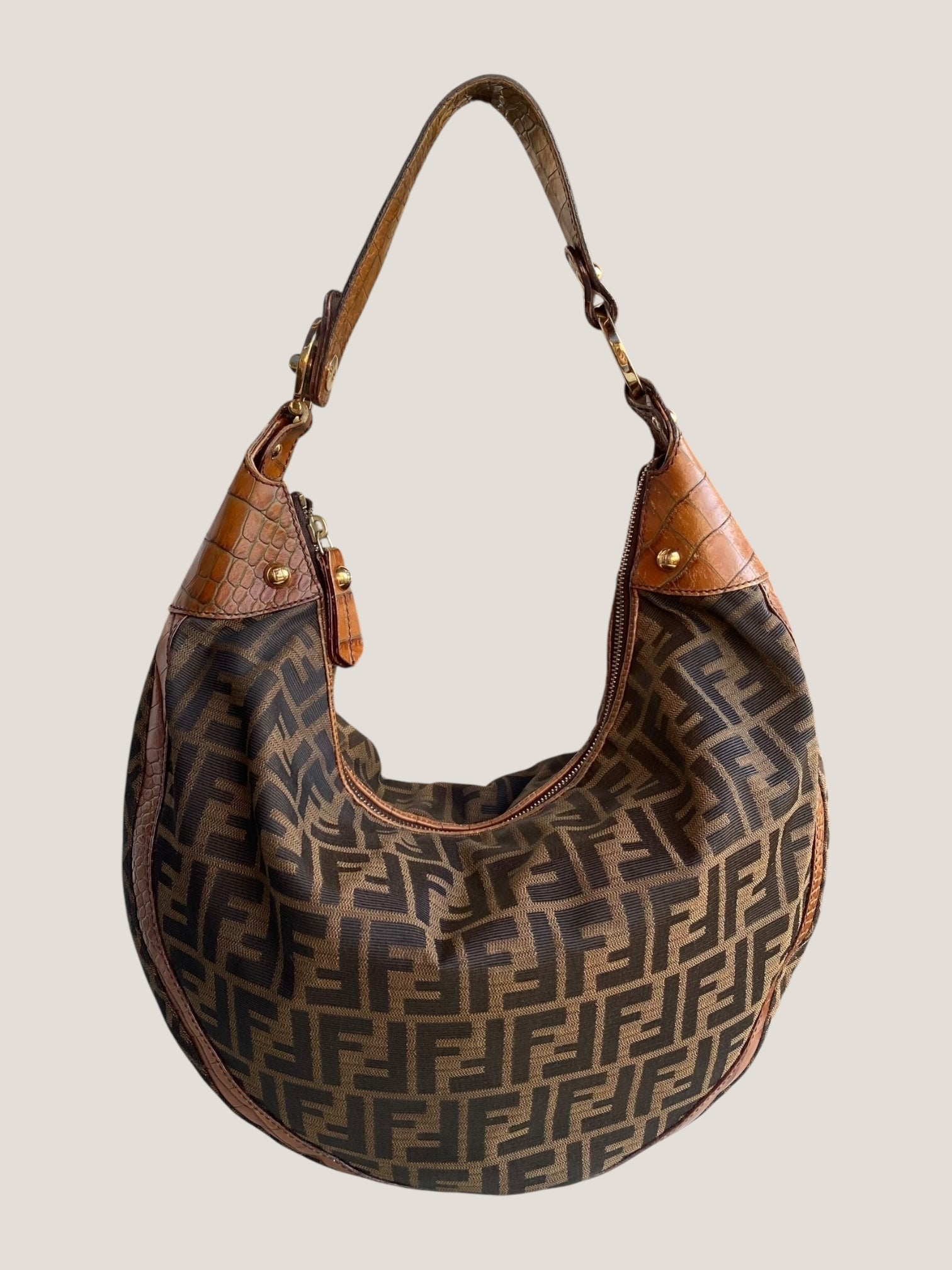 Fendi hobo monogram zucca