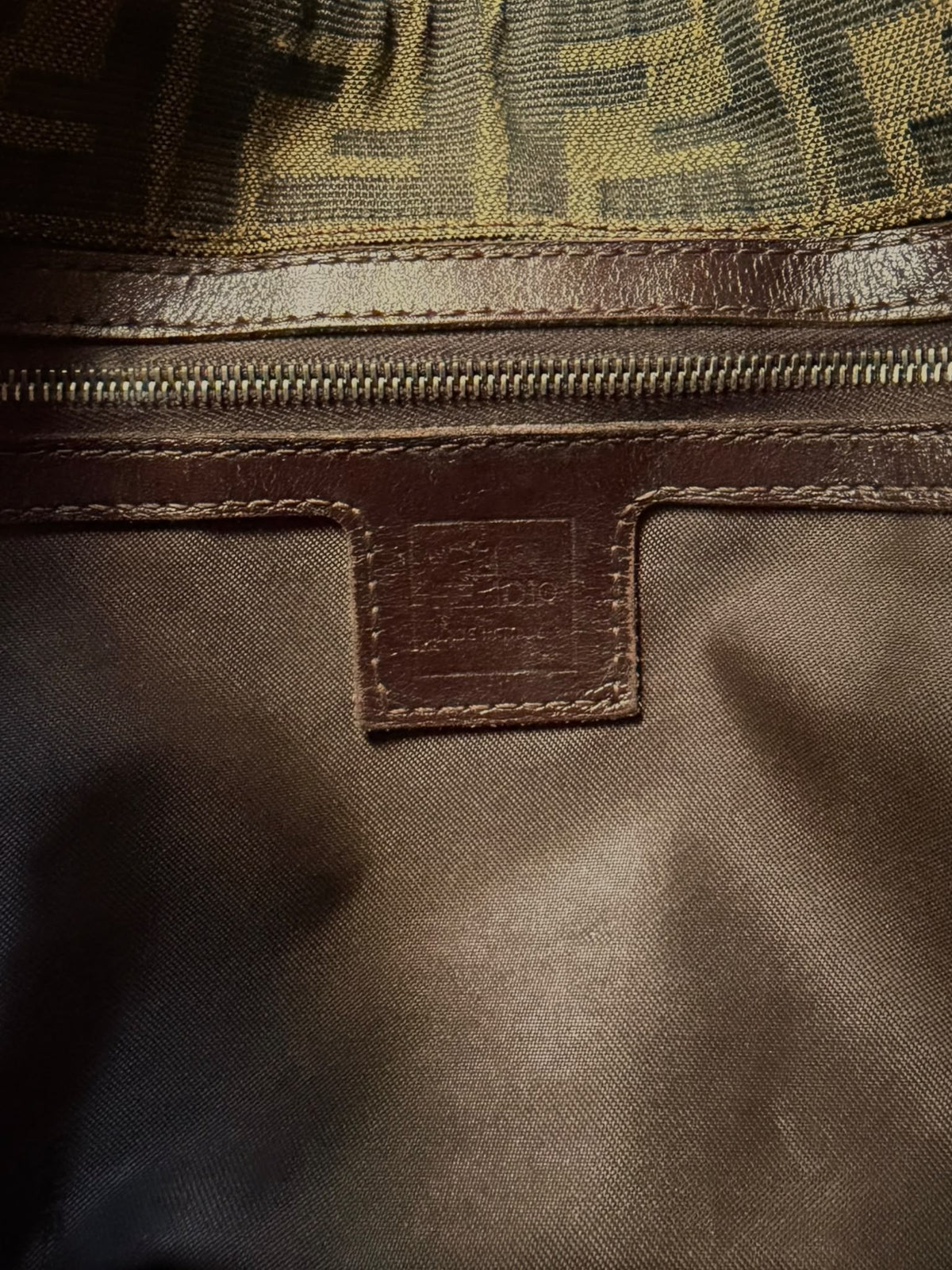 Fendi Baguette Zucca Tote