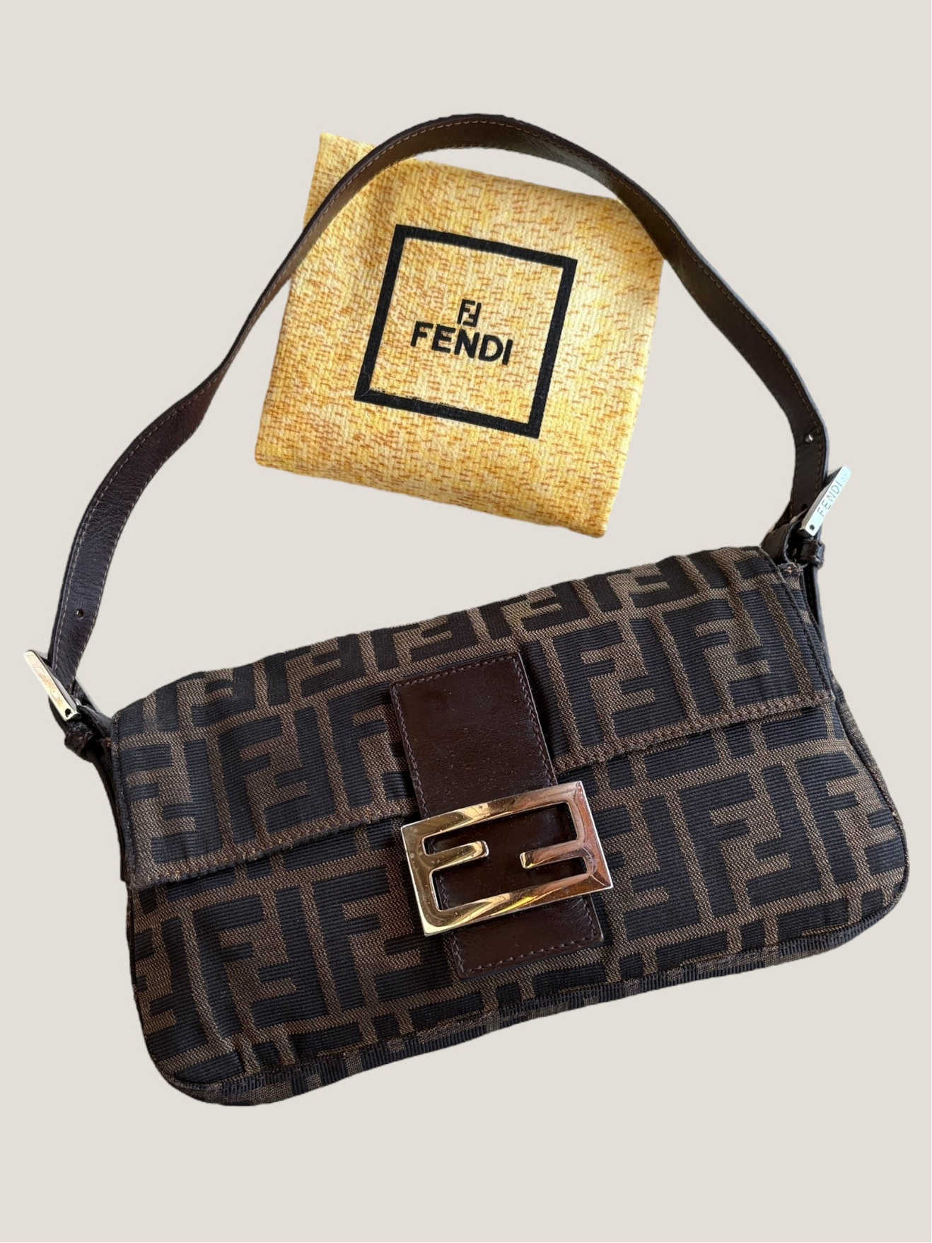 Fendi Baguette Zucca