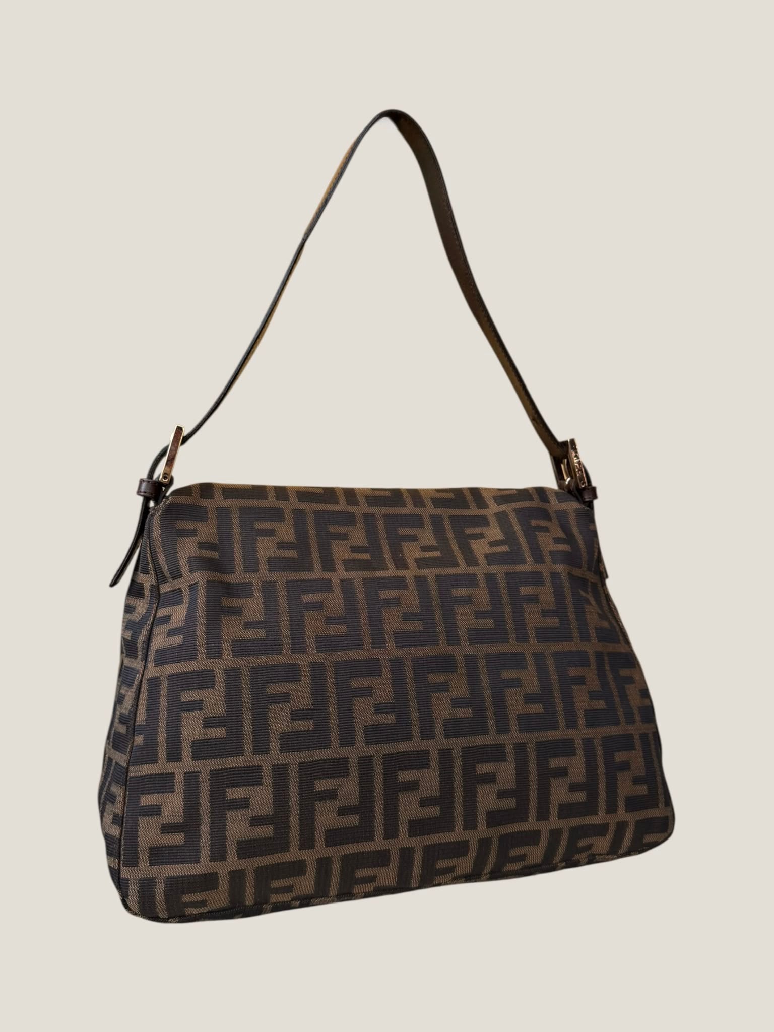 Fendi Mamma Baguette Zucca