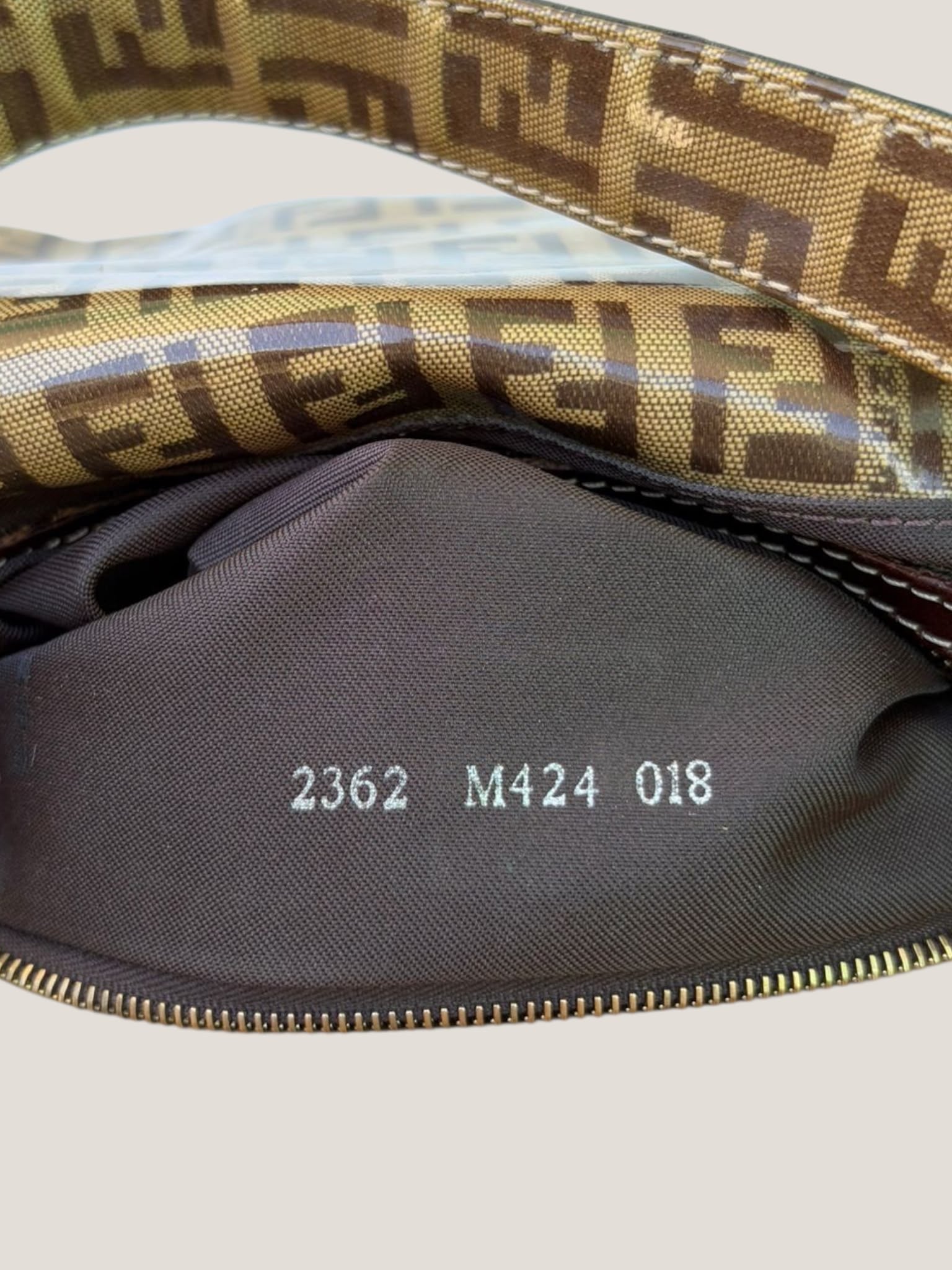 Fendi Baguette Zucchino Crystal