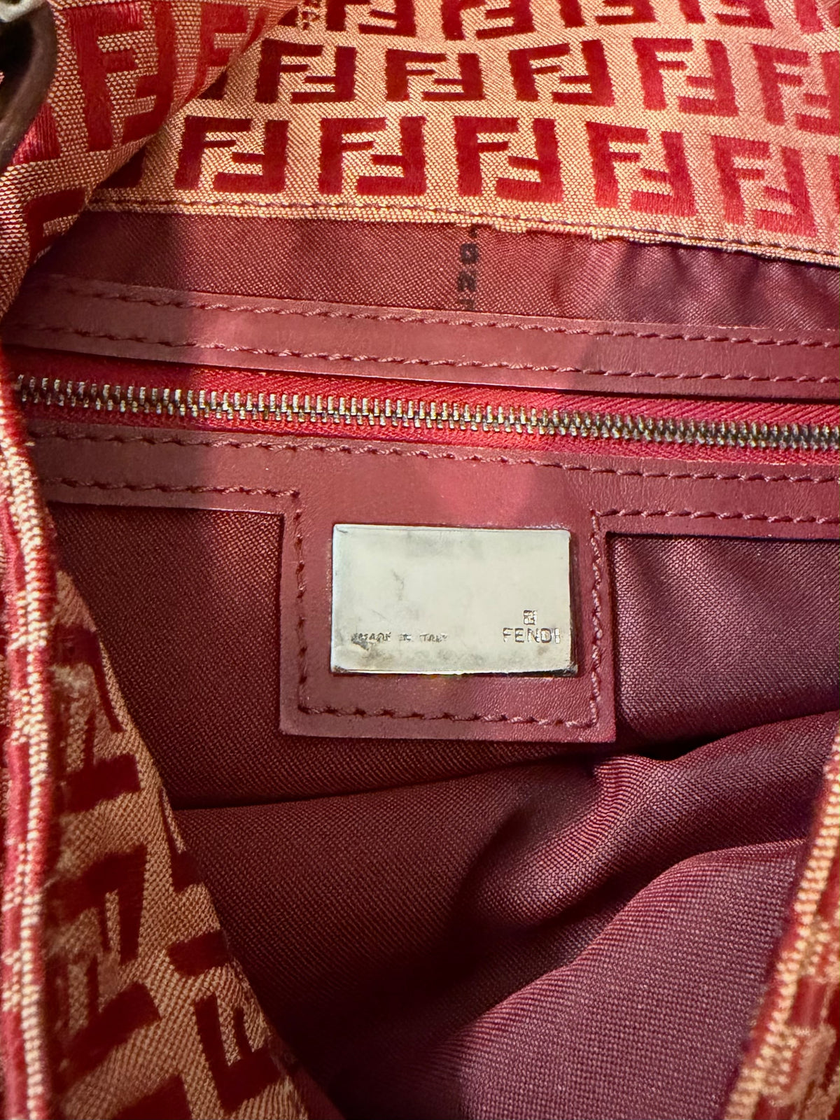 Fendi Mama Baguette Zucchino