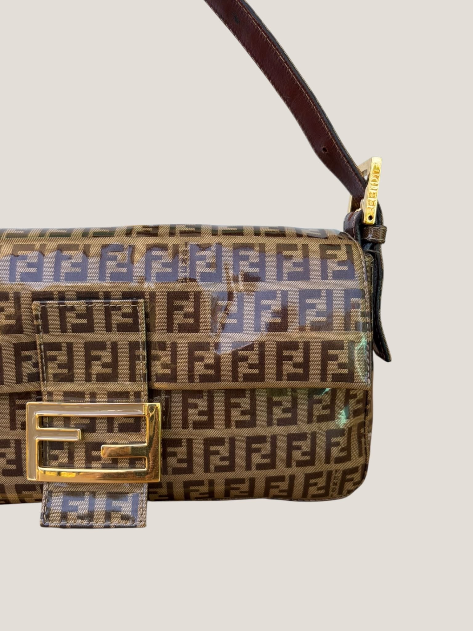 Fendi Baguette Zucchino Crystal