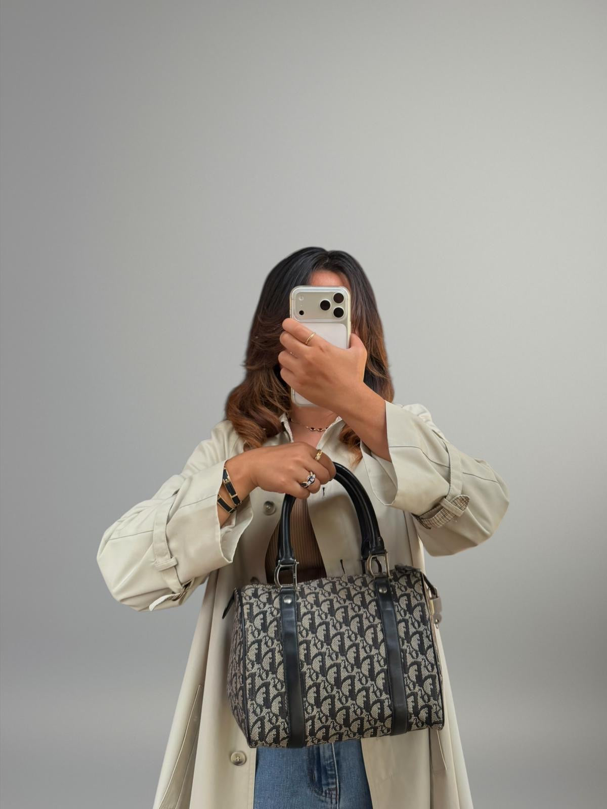 Christian Dior Trotter Boston Bag