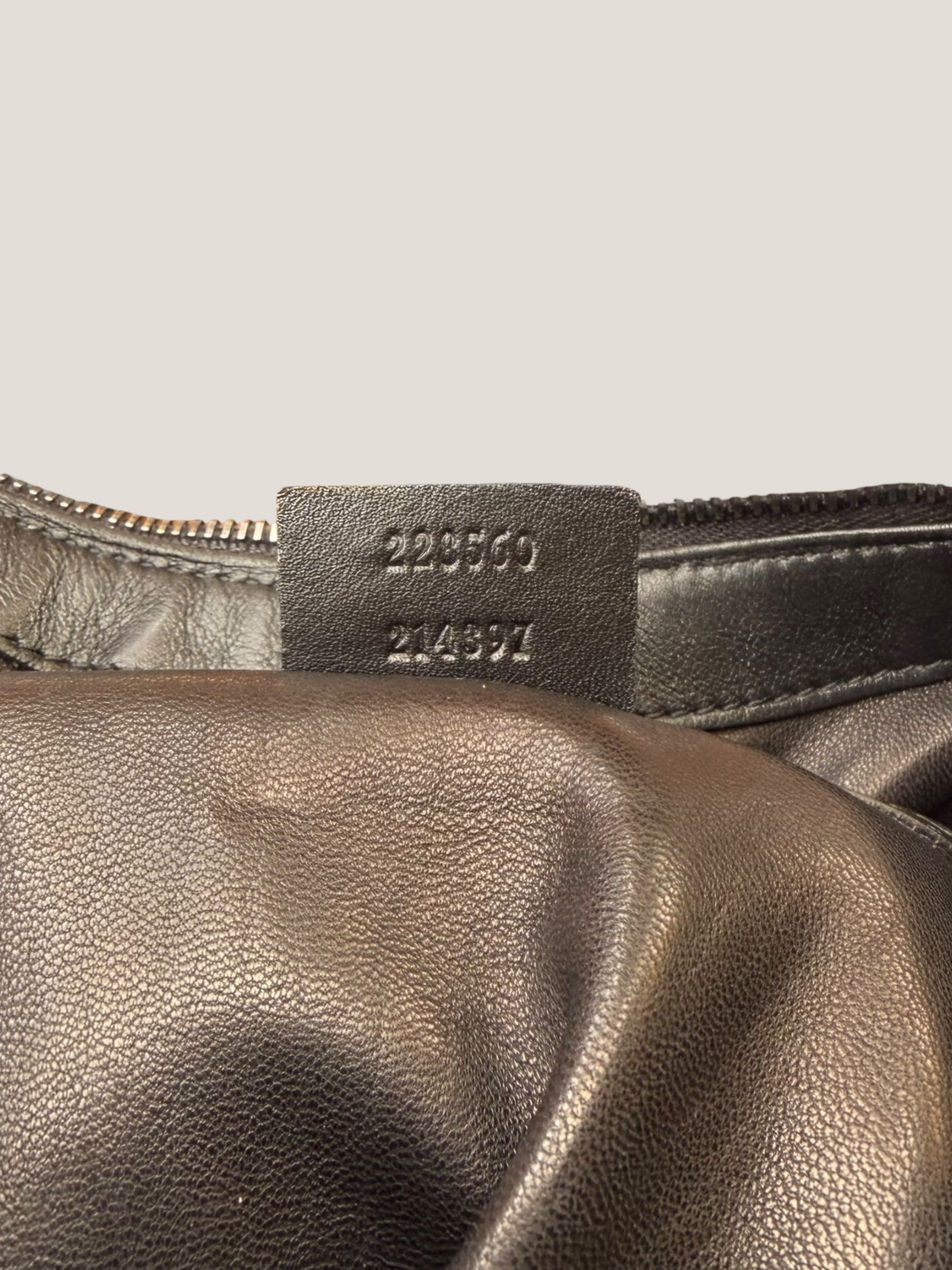 Gucci Galaxy Python Metallic Blue Hobo Bag