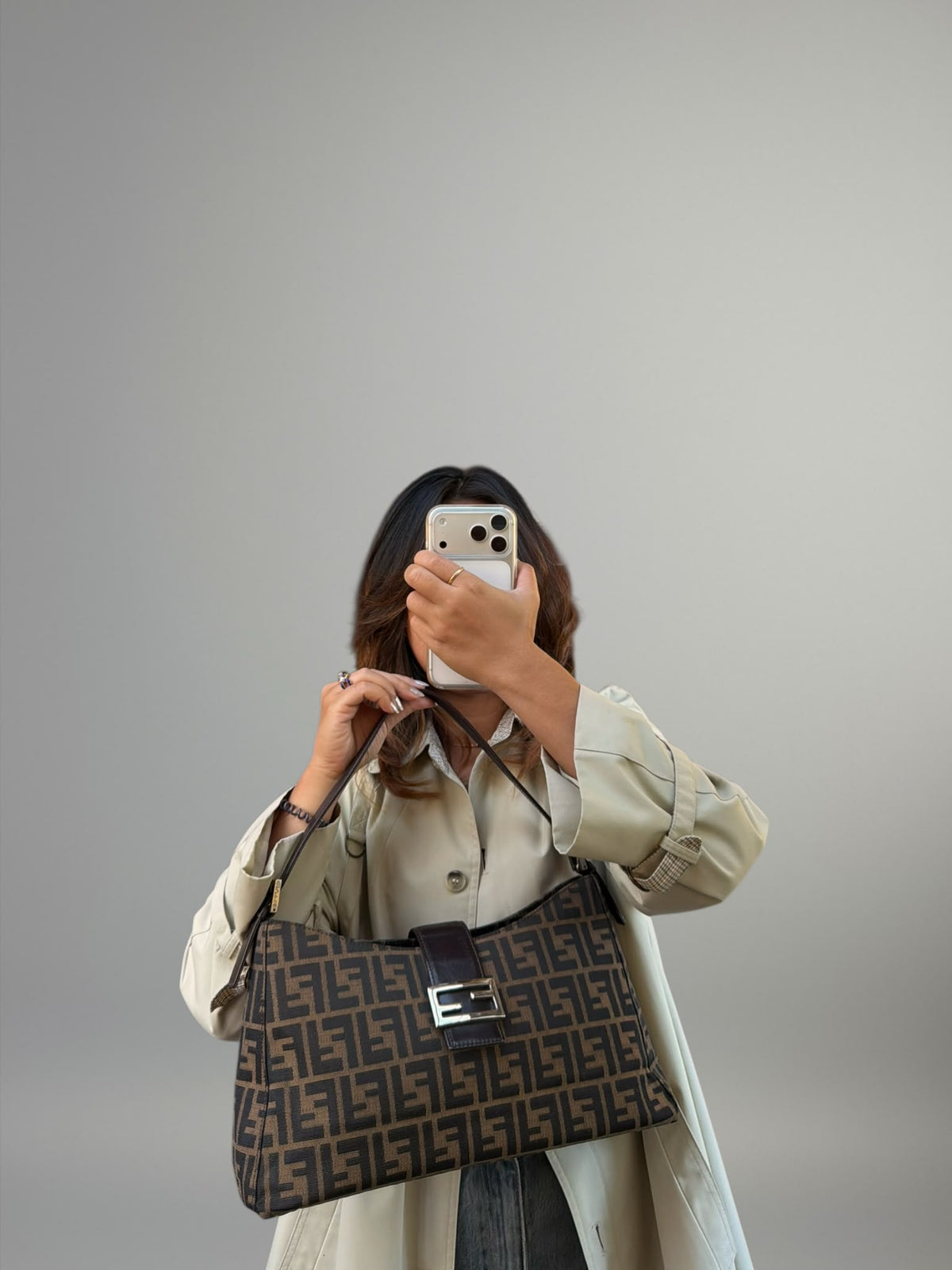 Fendi Baguette Zucca