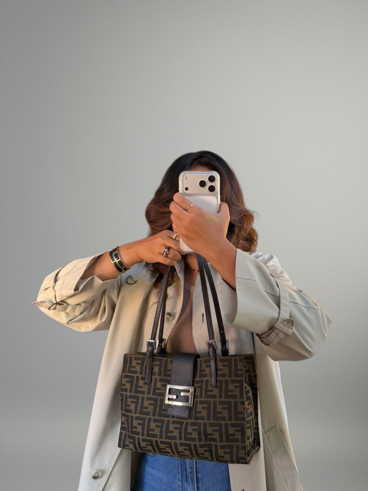 Fendi Zucca Tote